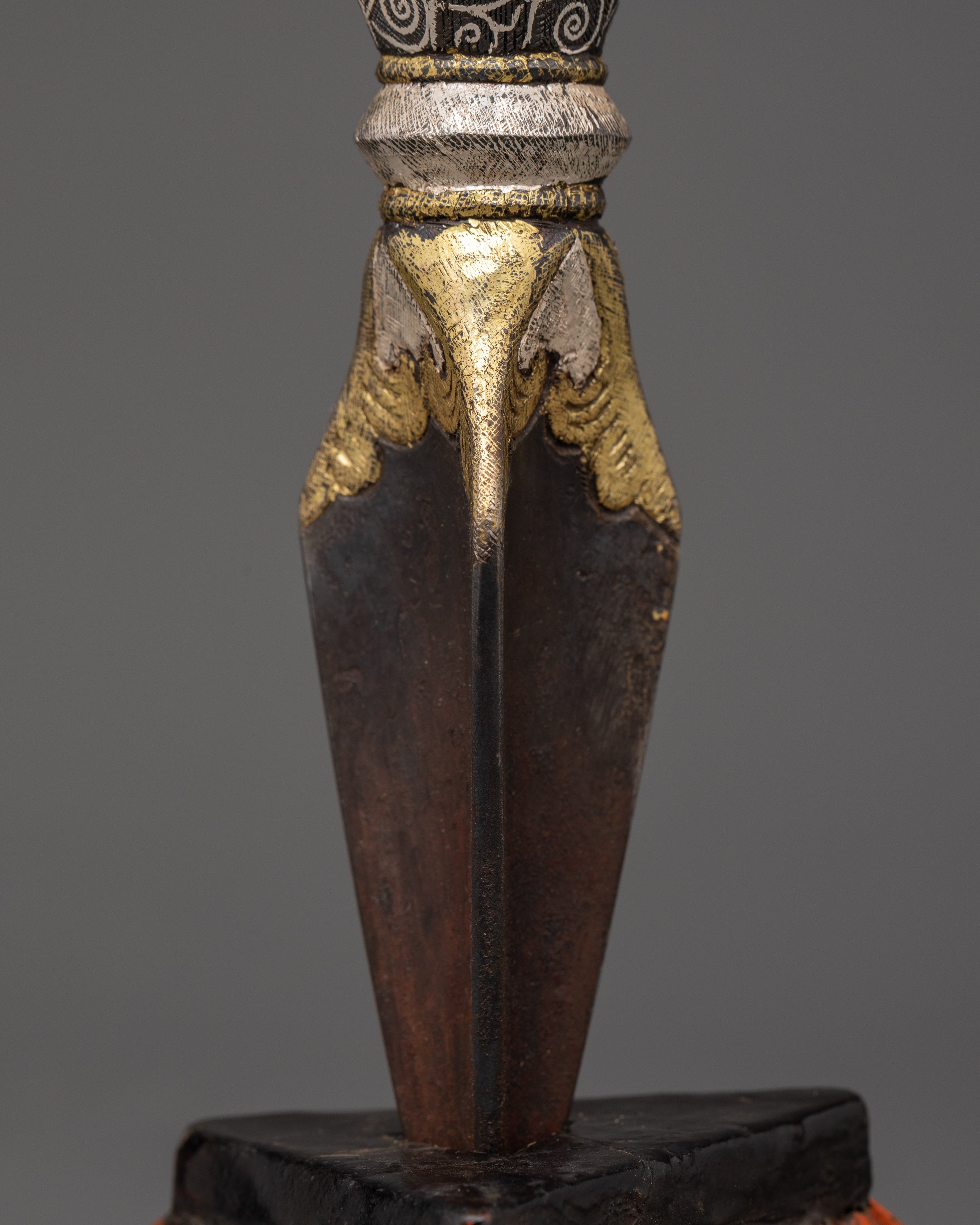 Phurba with Elephant Head | Sacred Ritual Dagger