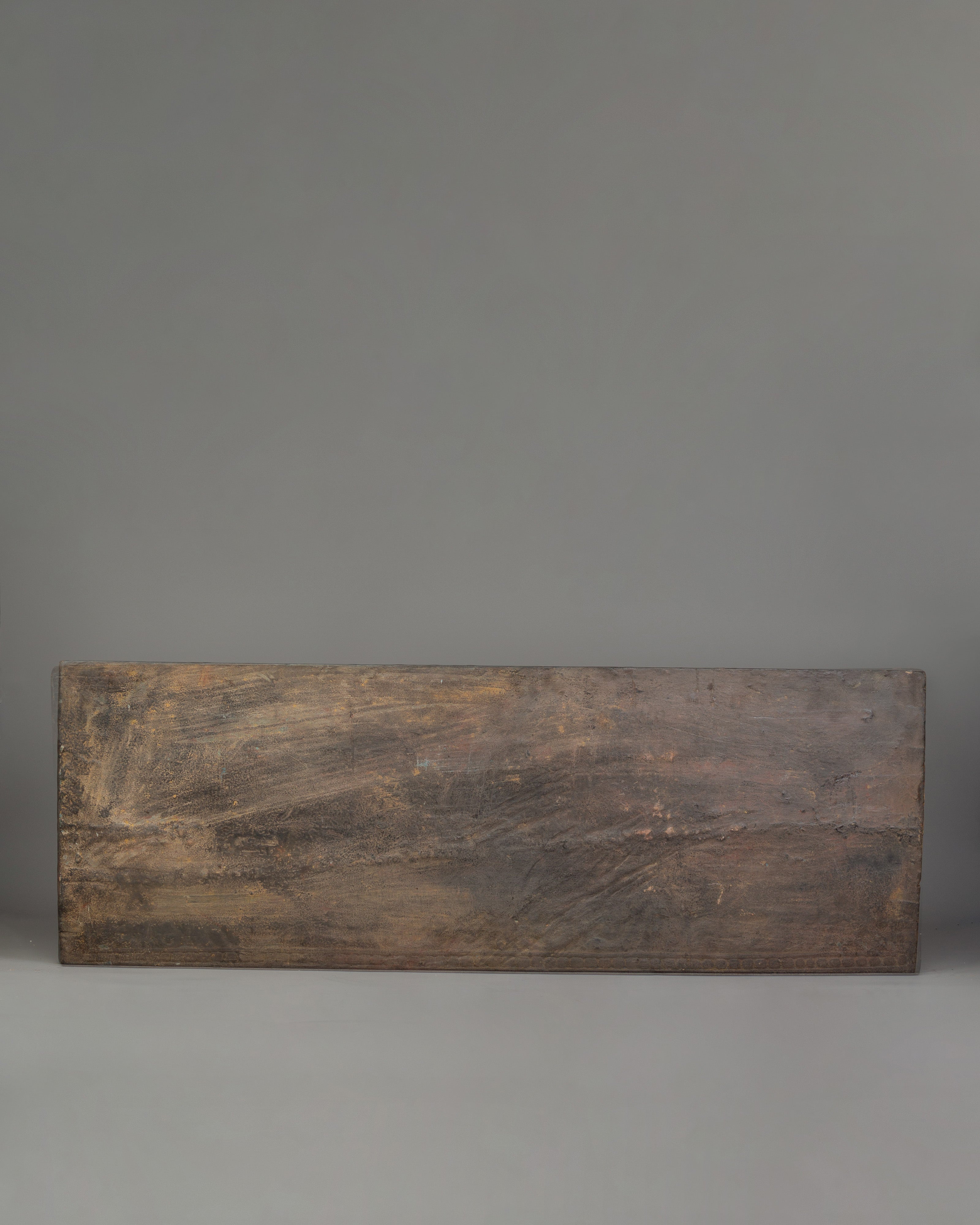 Wooden Sutra Cover | Hand-Carved Tibetan Scripture Holder