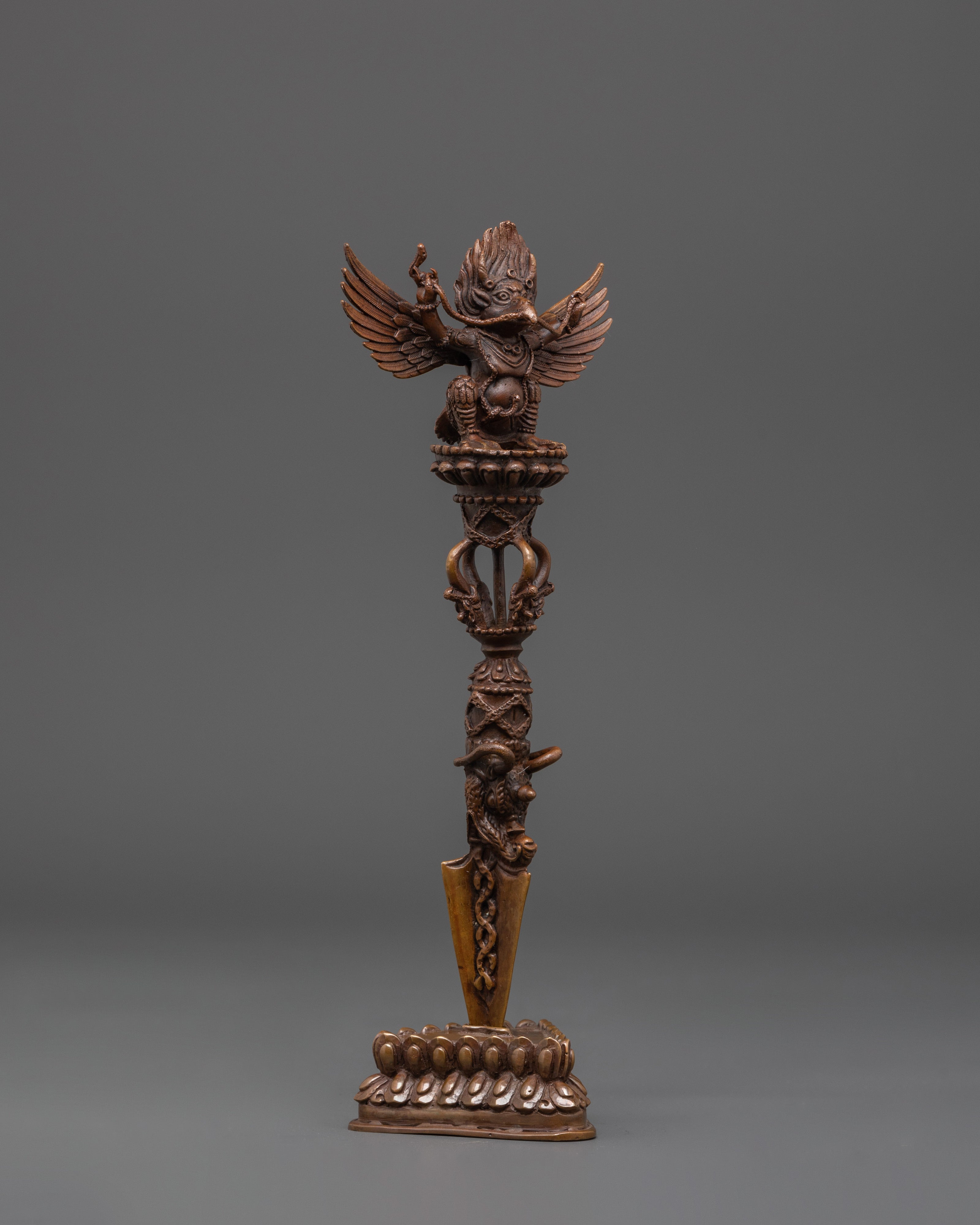 Handcrafted Tibetan Ritual Phurba | Spiritual Protection Dagger