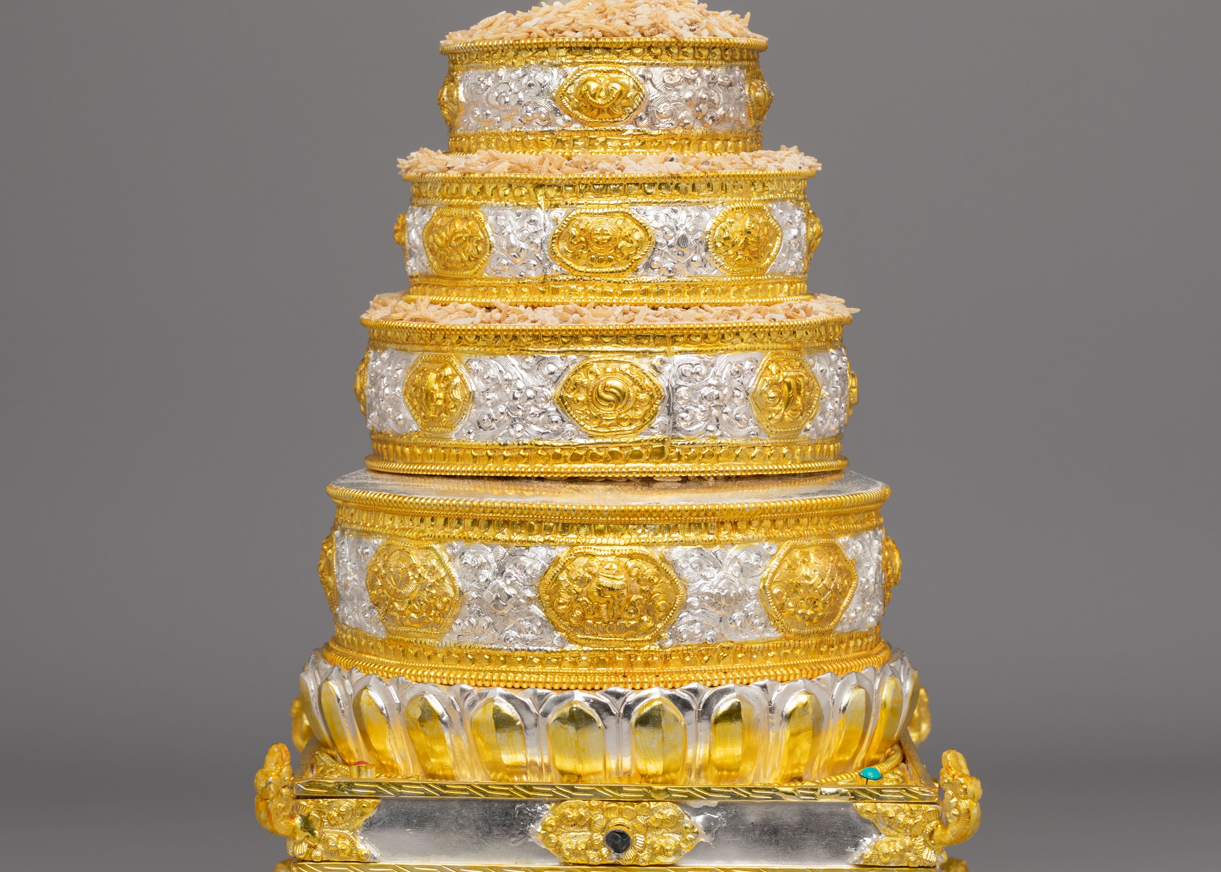 Sacred Buddhist Mandala Offering | Spiritual Altar Decor