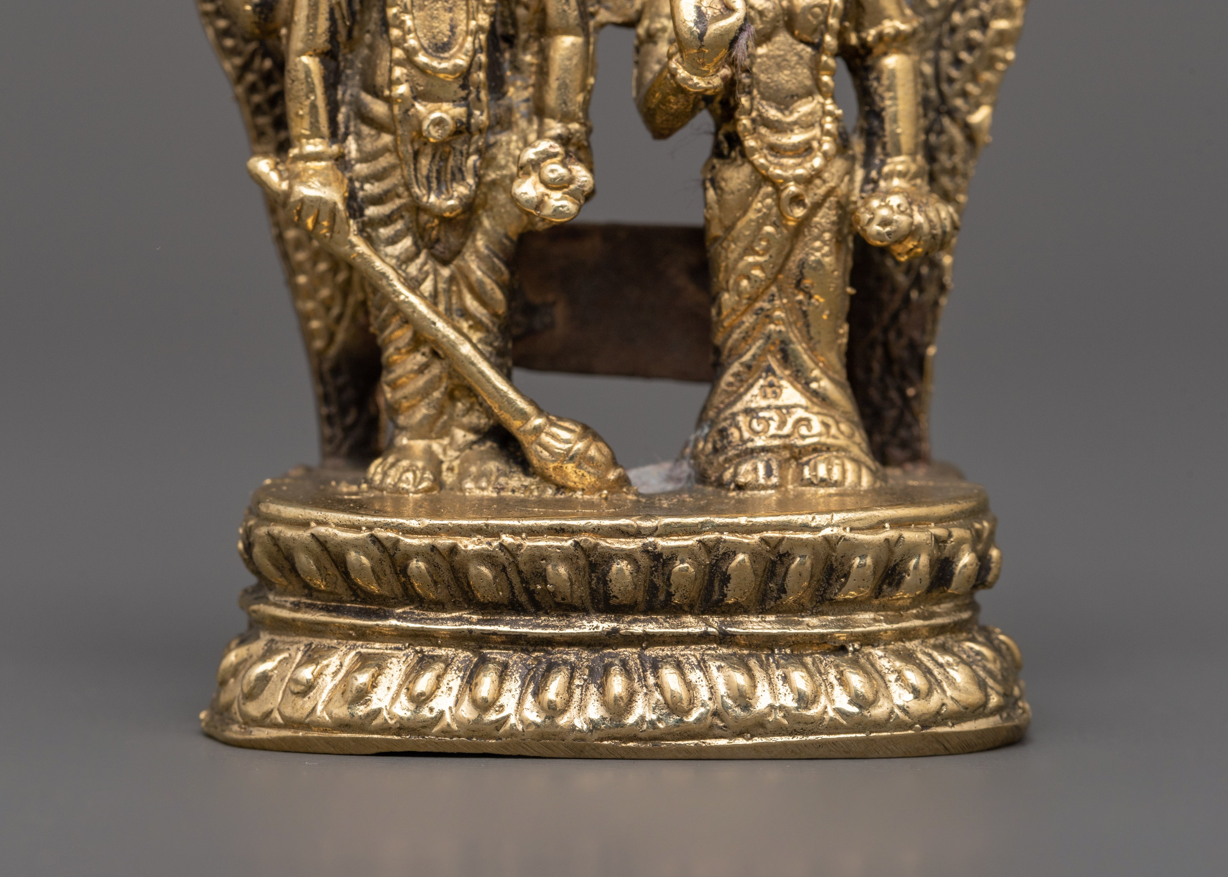 Brass Krishna and Radha | Puja & Altar Figurine