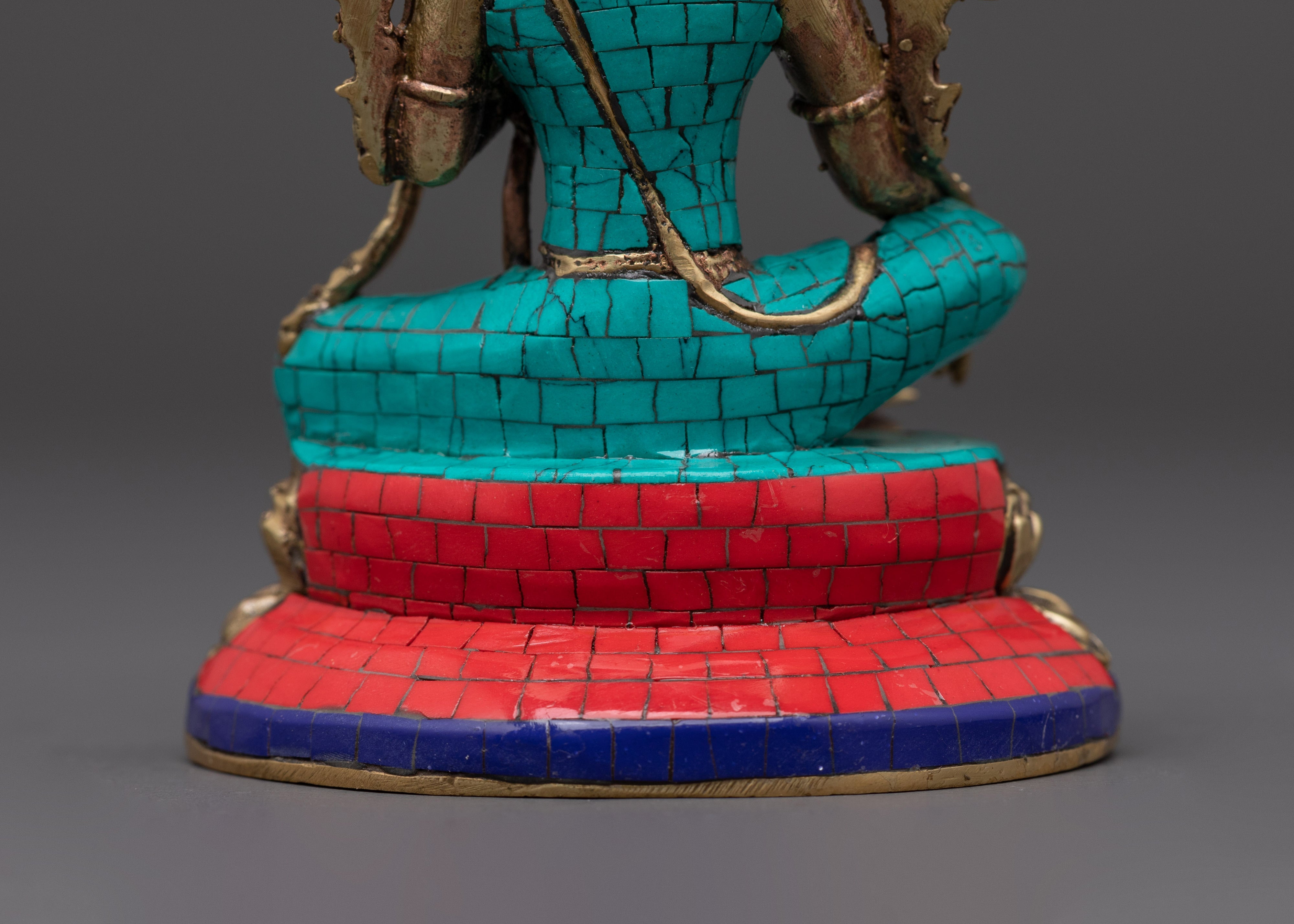 Handmade Green Tara | Tibetan Buddhist Deity