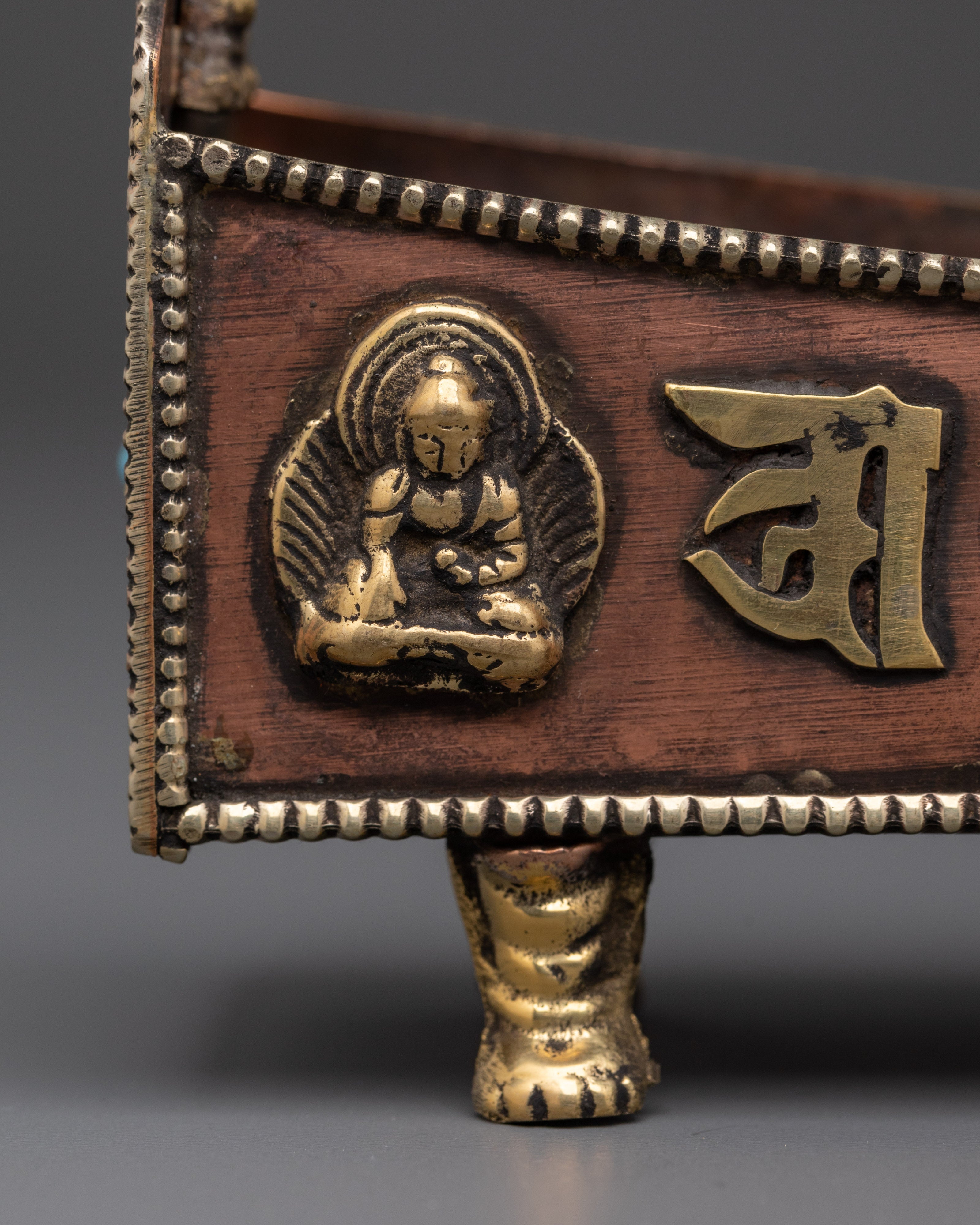 Handmade Zen Incense Burner for Meditation | Copper Brass Incense Holder