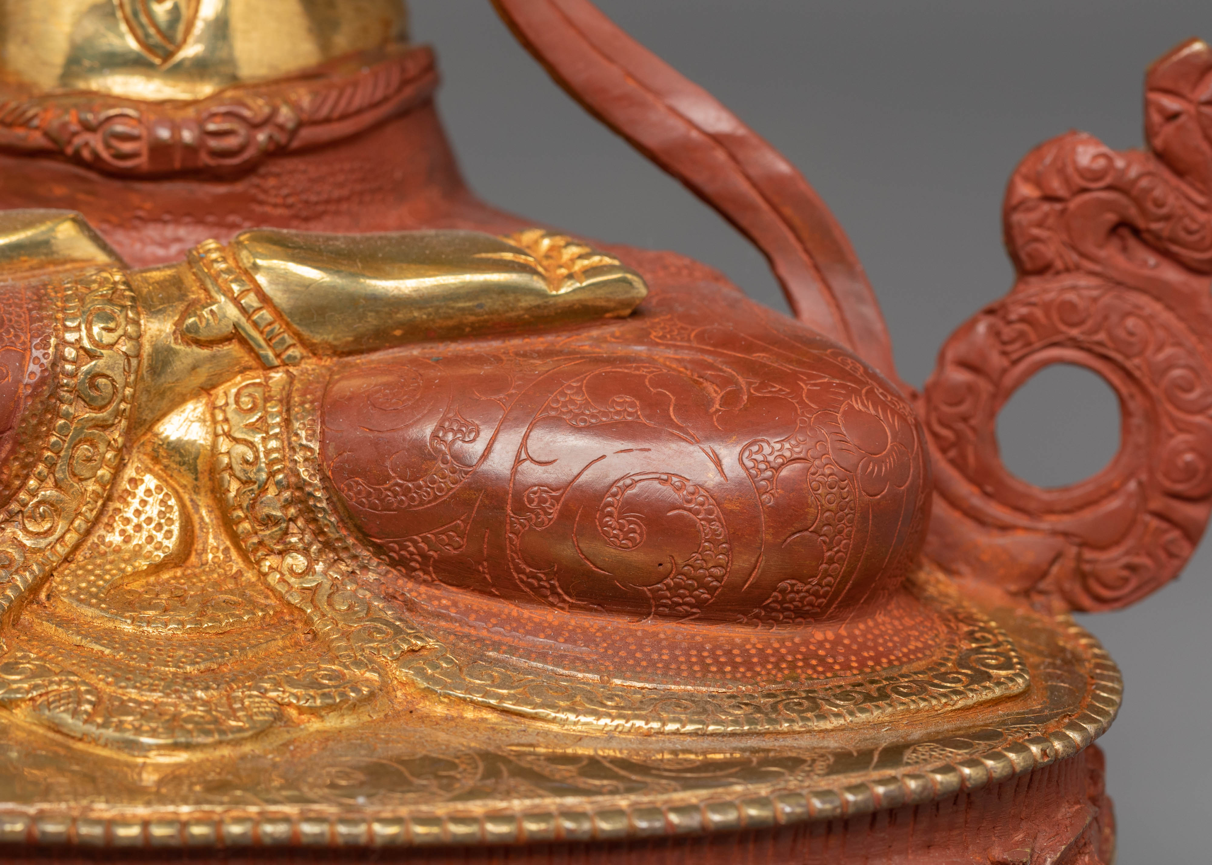 Handmade Bodhisattva Manjushri Statue | Bodhisattva Wisdom Deity