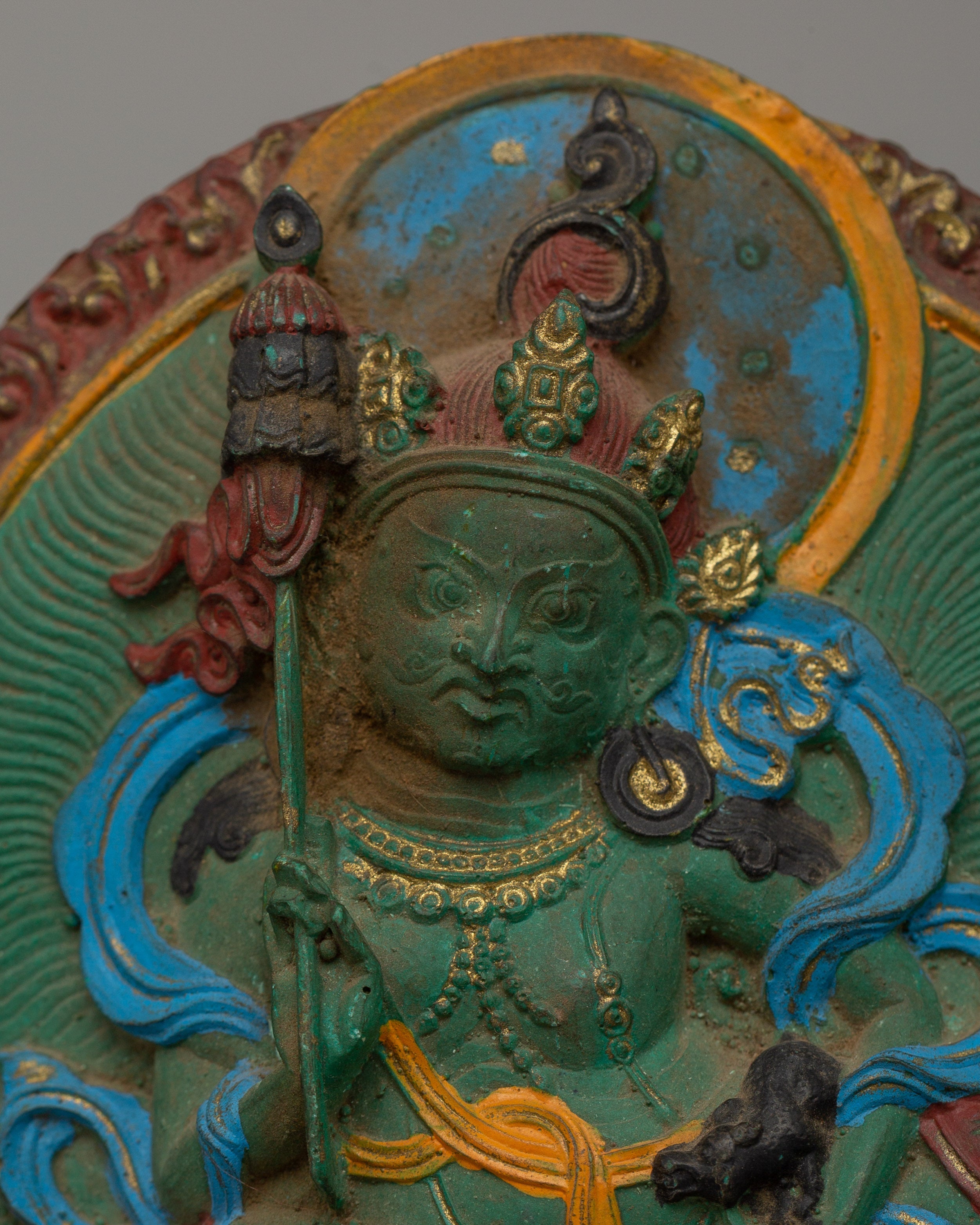 Buddhist Deity Namtoshe Statue | Guardian of Wealth and Protection