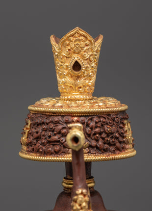 Gold-Plated Bhumba Ritual Set | Sacred Ritual Decor
