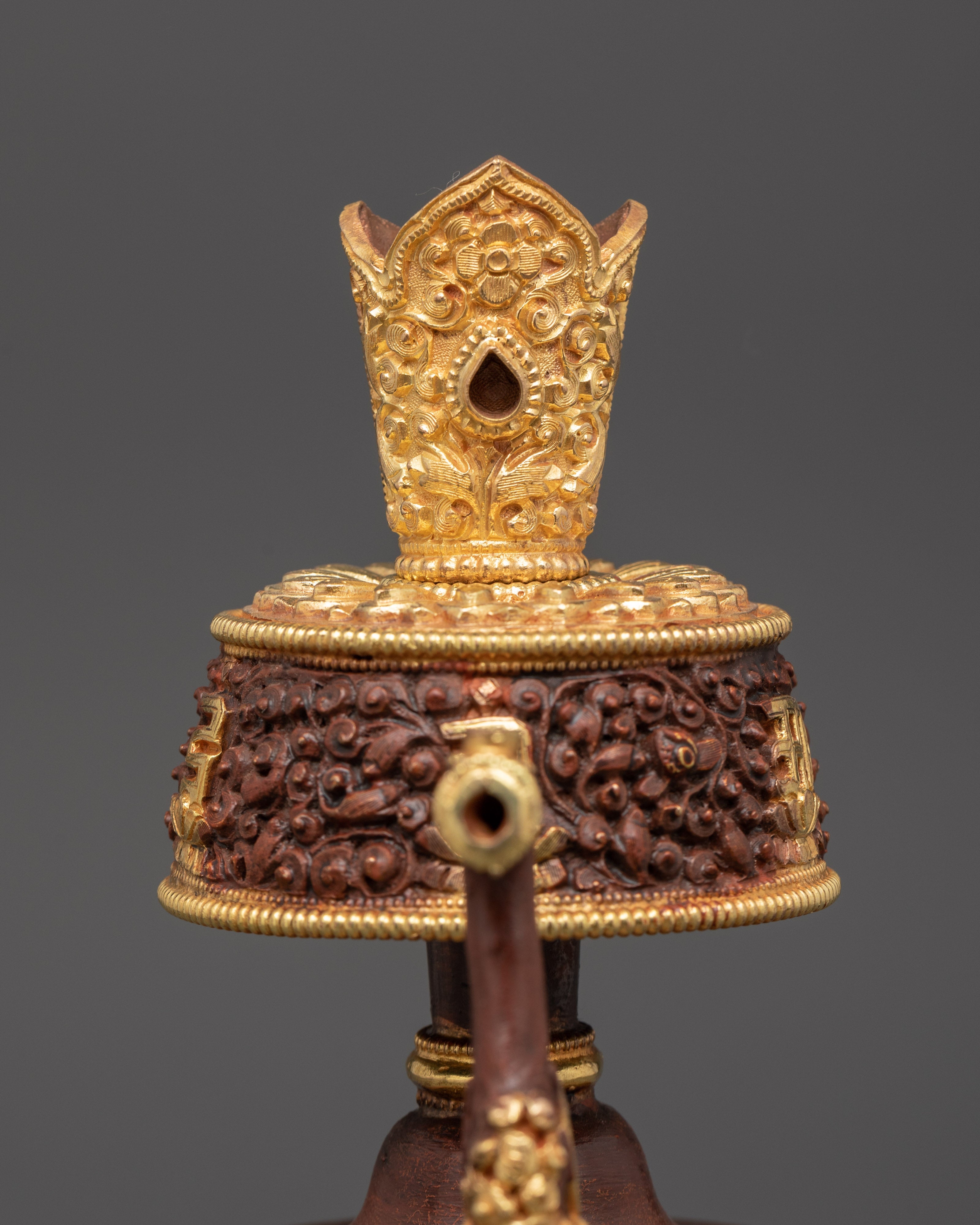 Gold-Plated Bhumba Ritual Set | Sacred Ritual Decor