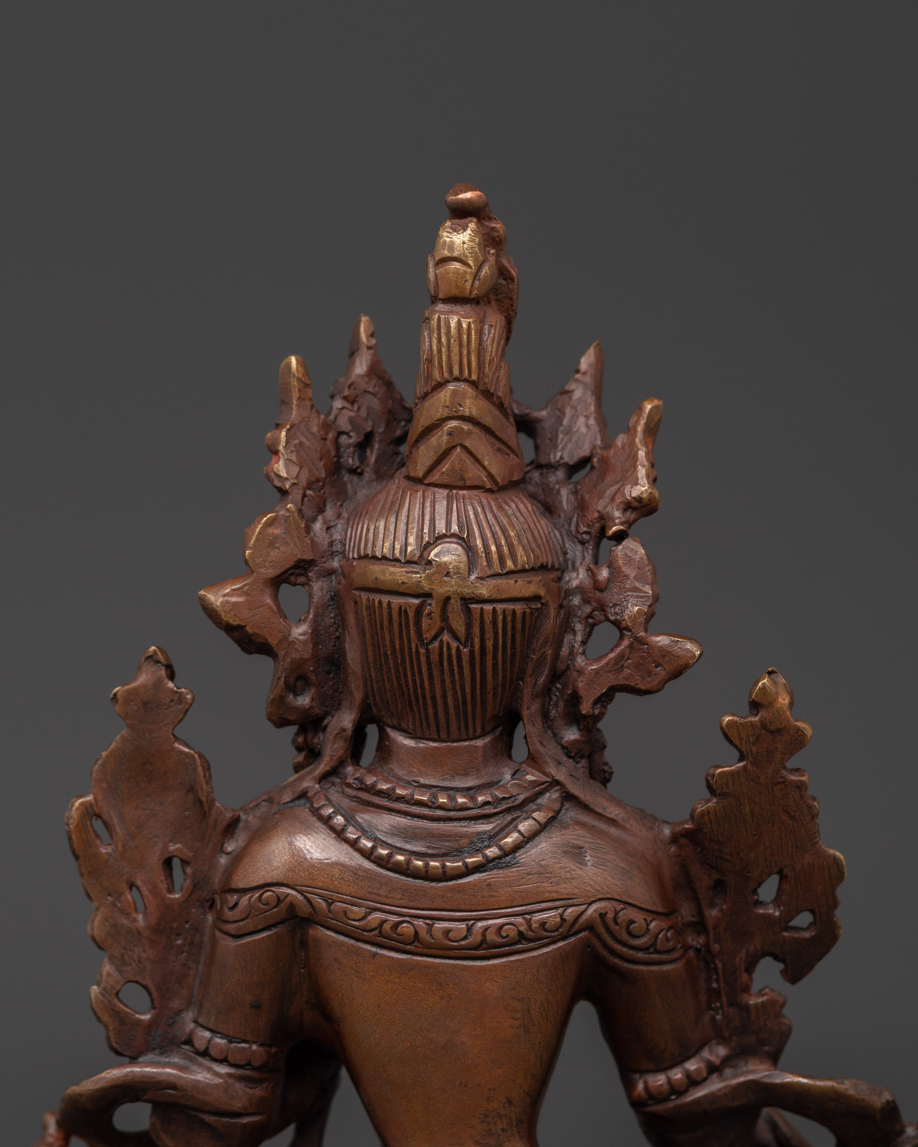 Green Tara Handmade Statue | Oxidized Copper