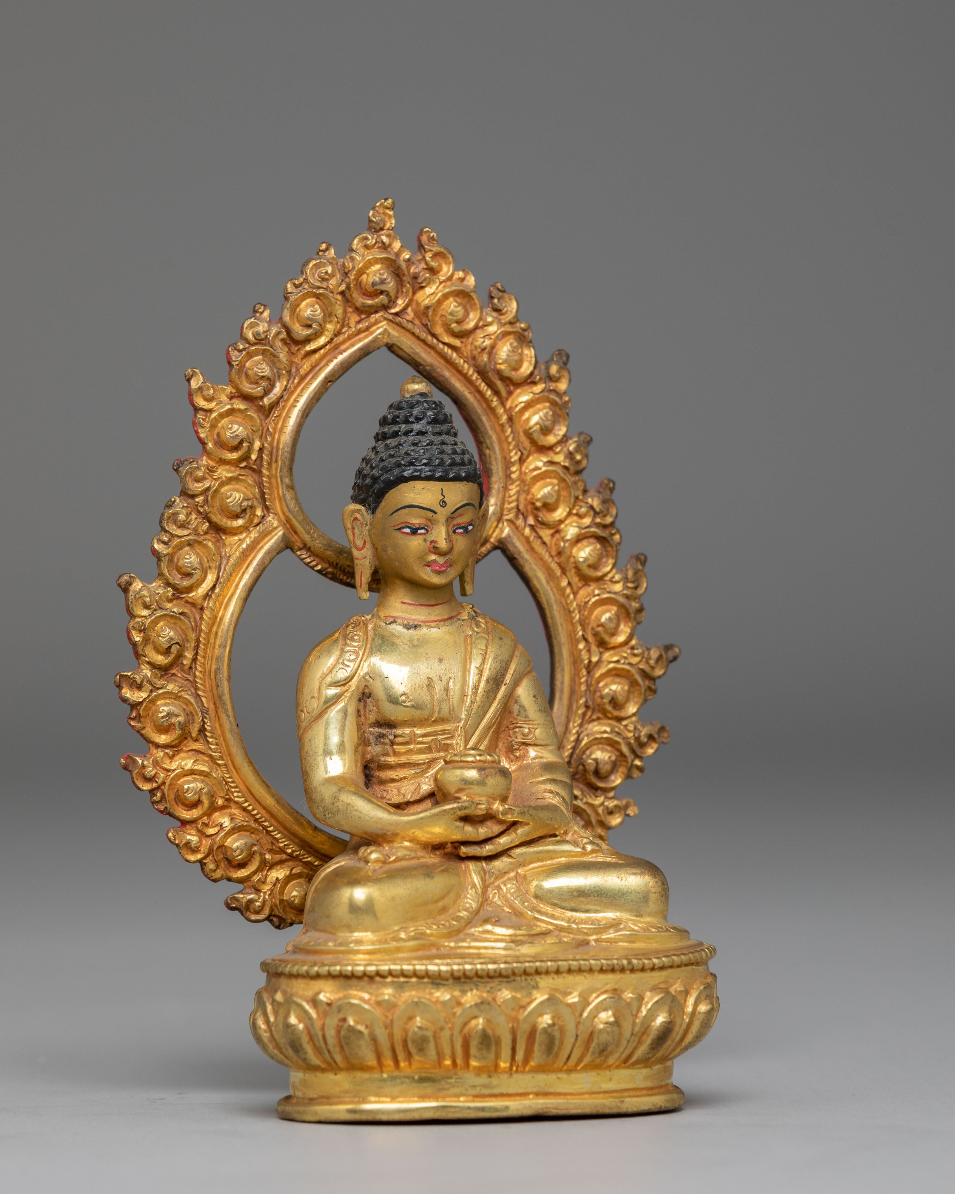 Copper Statue of Amitabha Buddha | Symbol of Infinite Light