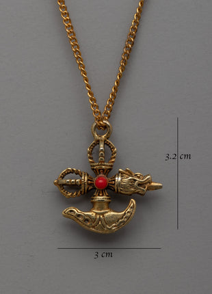 Kartika Phurba Khutang Locket | Sacred Buddhist Pendant