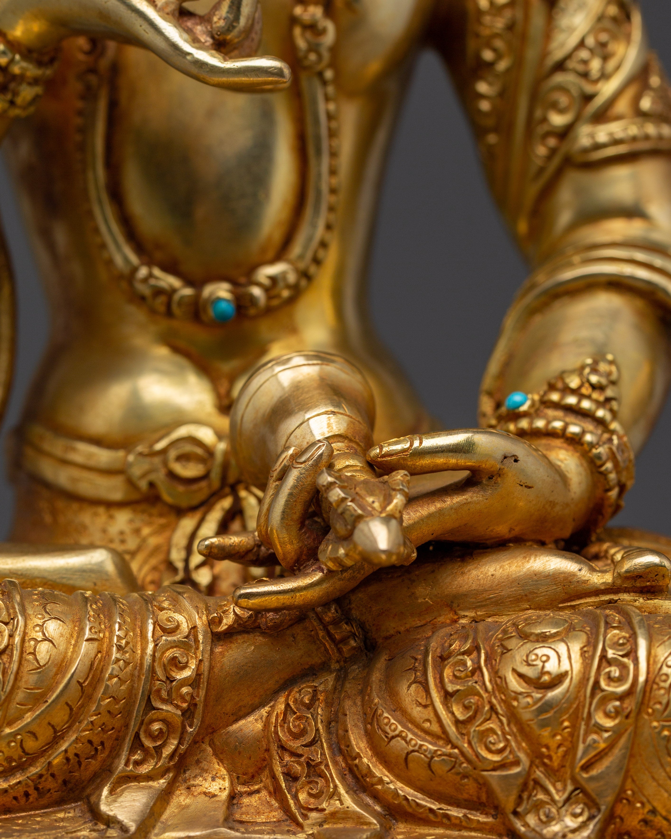 Divine Purifier Sculpture of Vajrasattva | Vajrayana Meditation Statue
