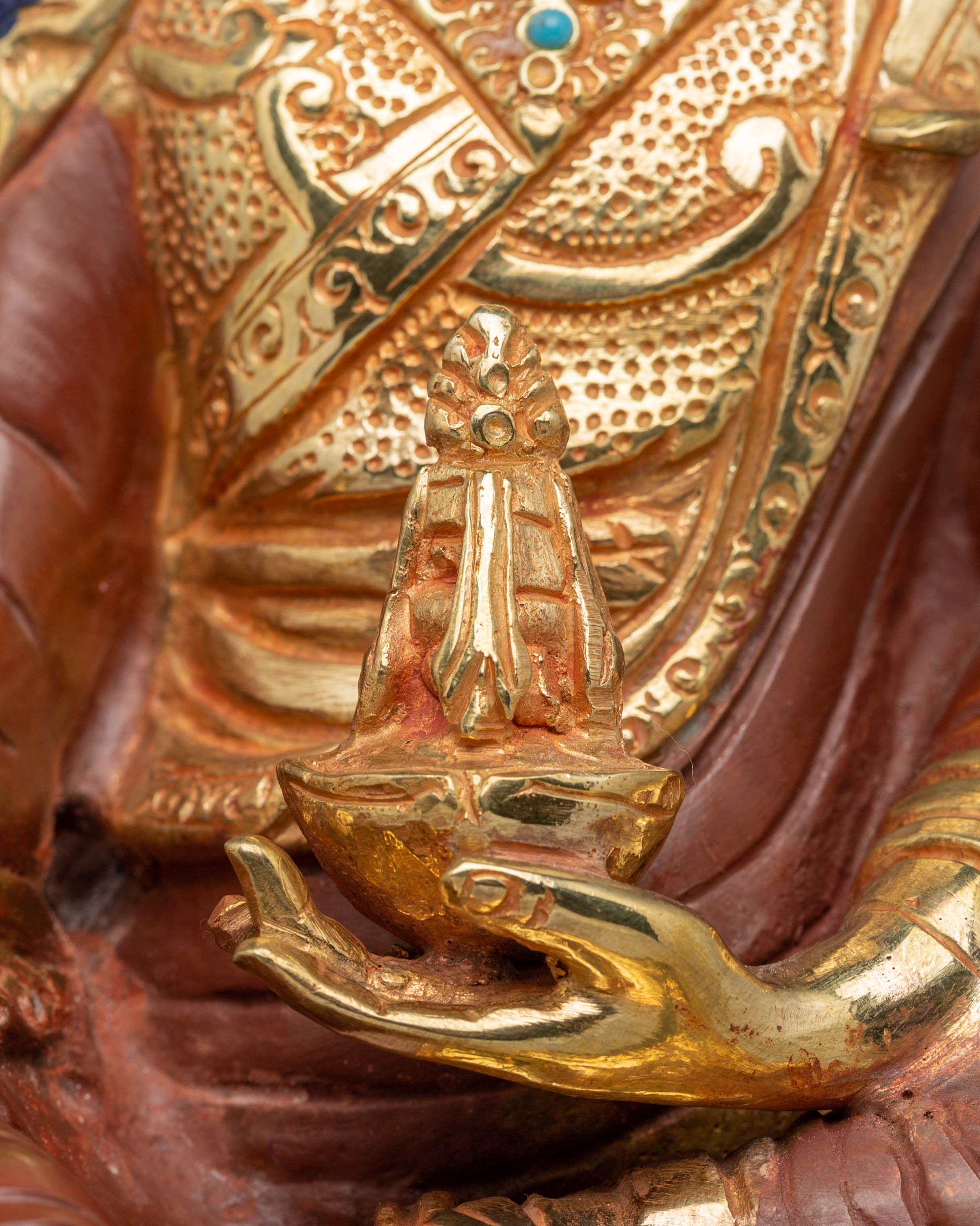 Handcrafted Guru Padmasambhava Statue | Spiritual Decor