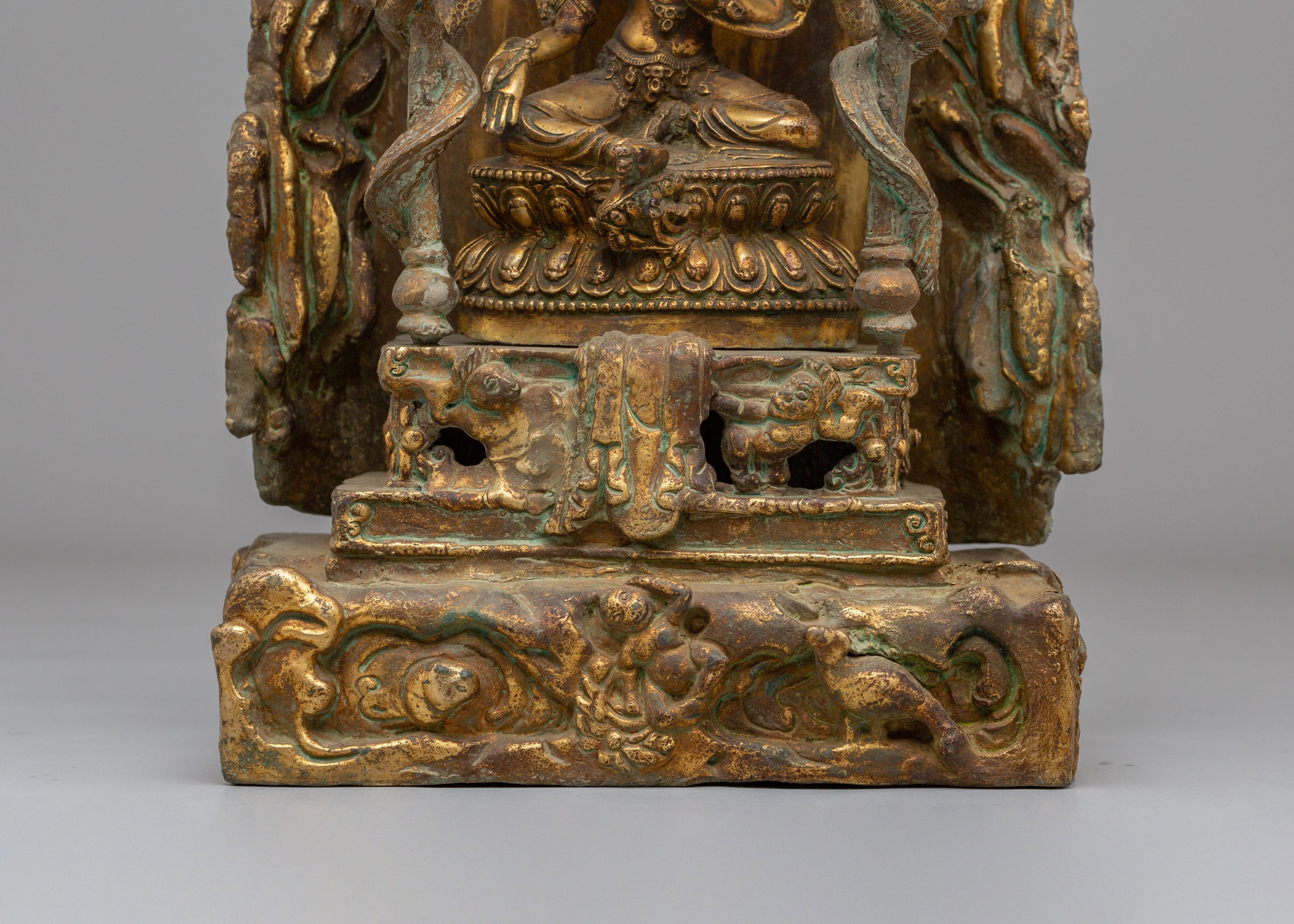 Handmade Buddhist Green Tara Statue | The Mother of Liberation