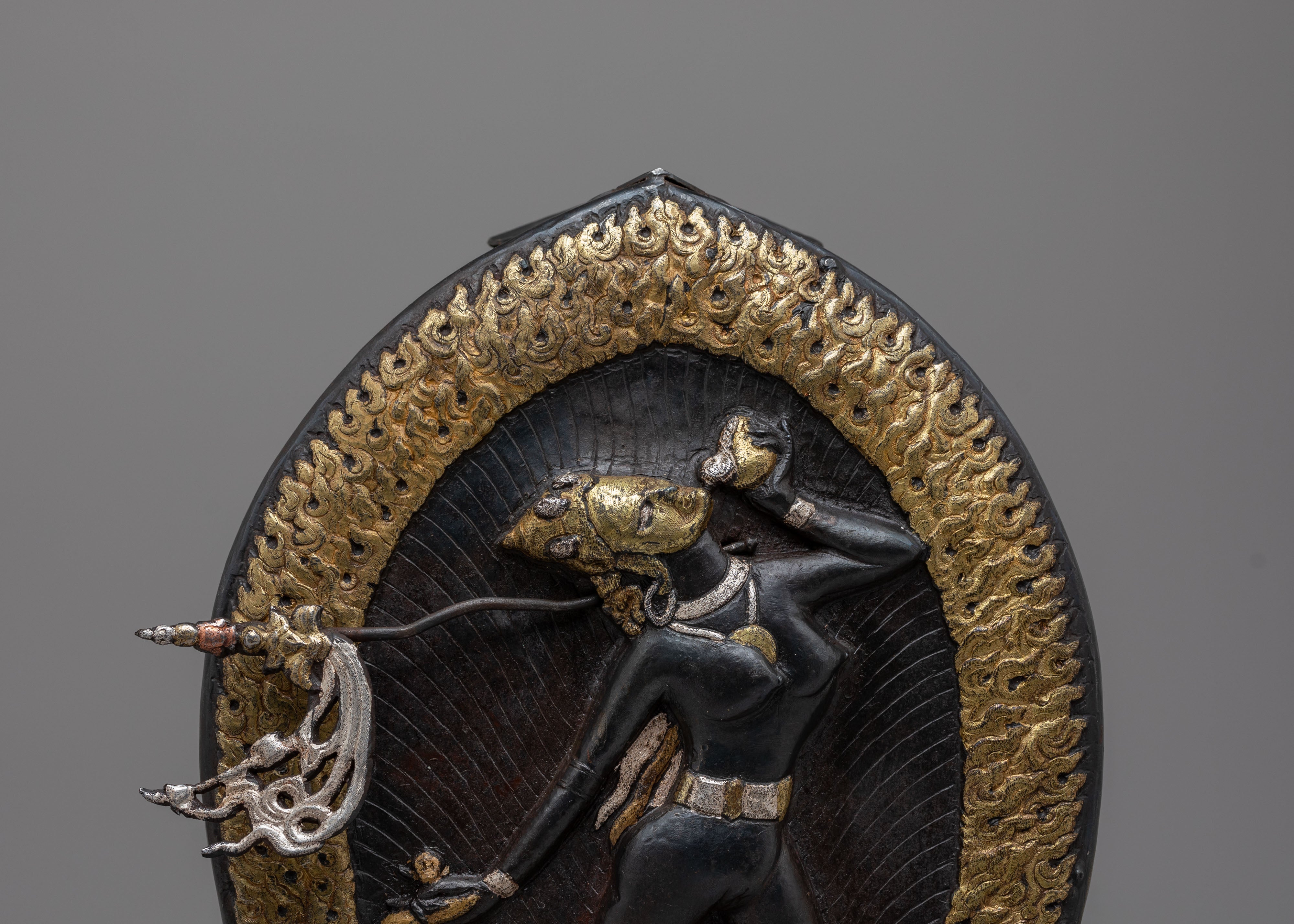 Traditional Buddhist Ghau Box | A Sacred Shrine for Your Rituals and Blessings