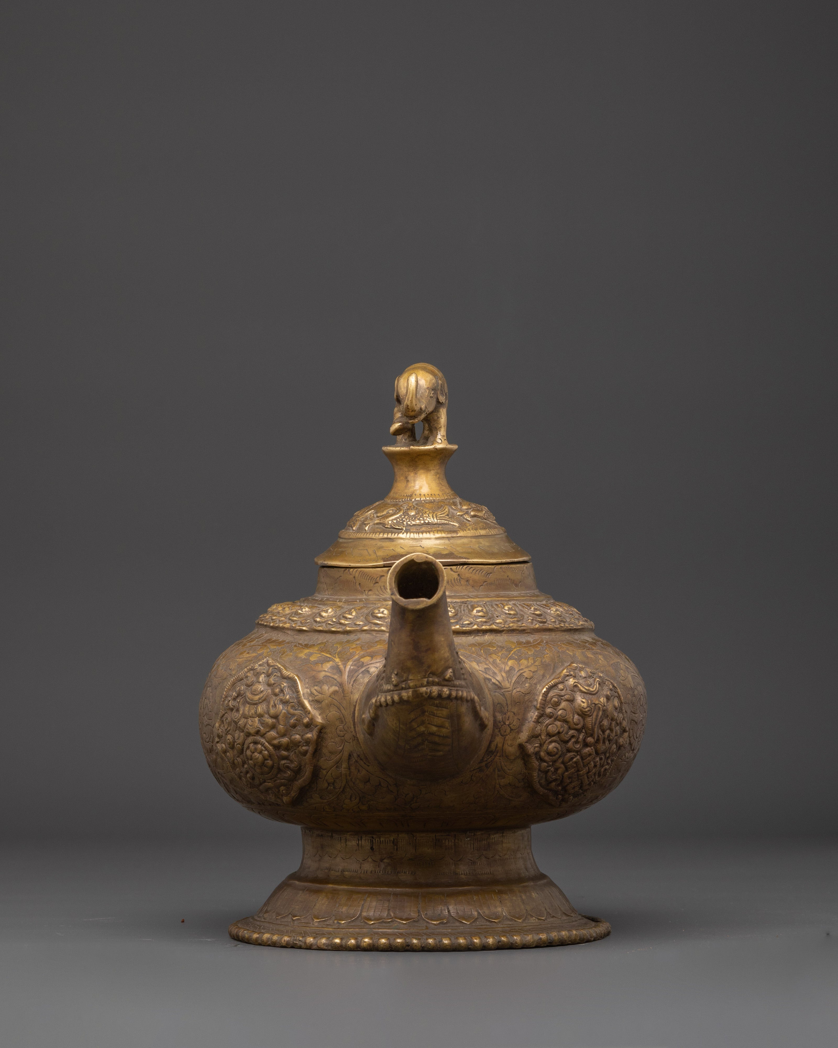 Traditional Tibetan Teapot | Tibetan Spiritual and Cultural Artifact