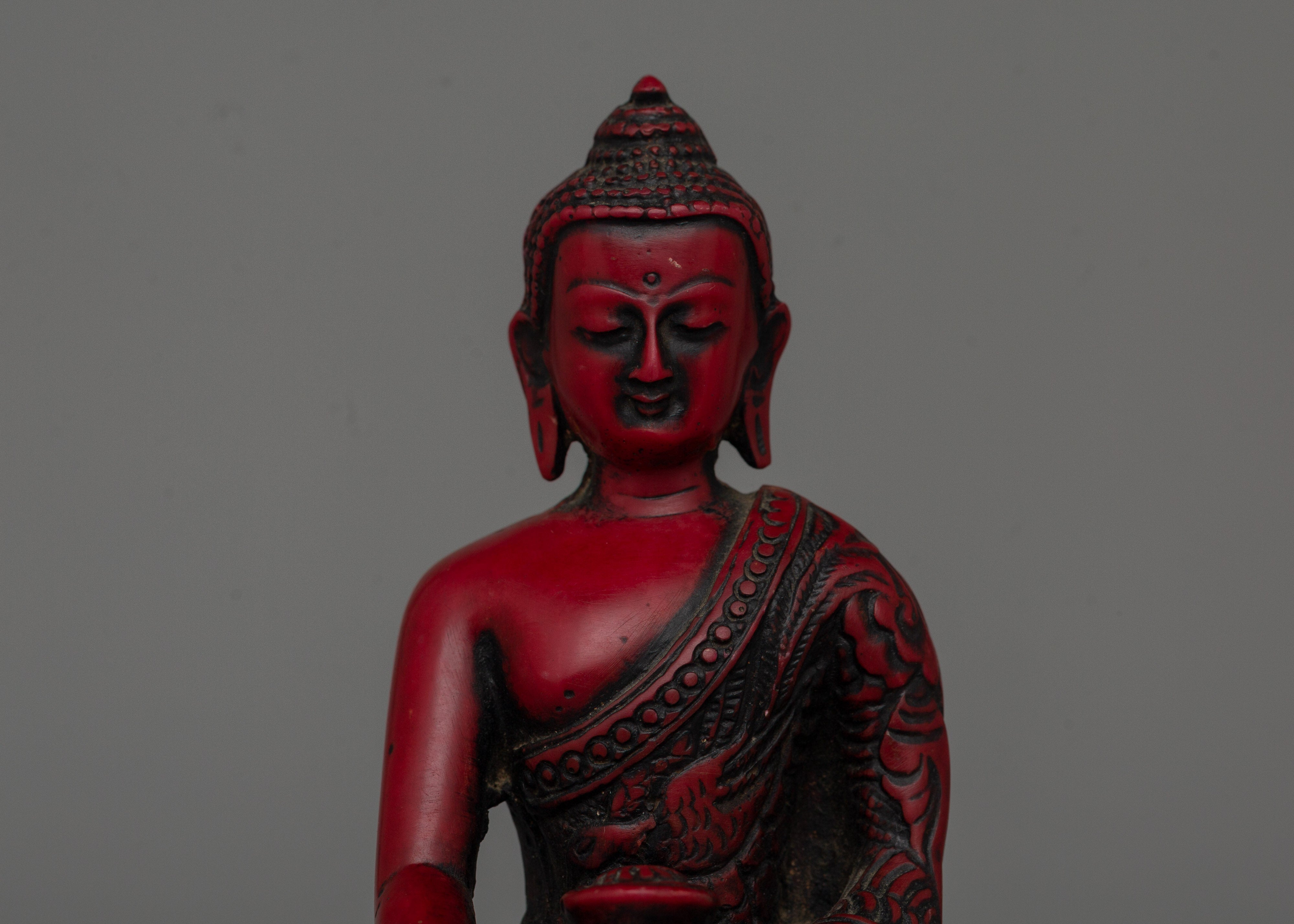 Ceramic Shakyamuni Buddha Statue |  Perfect for Meditation and Home Décor