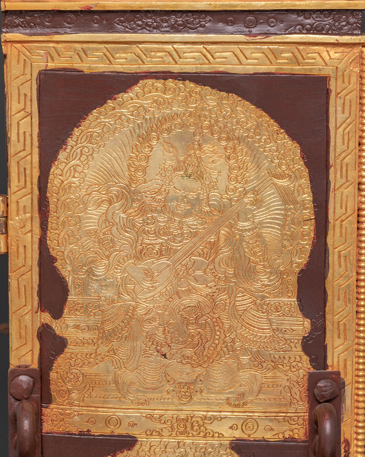 Buddhist Shrine Ghau Box | Kalachakra Altar Reliquary