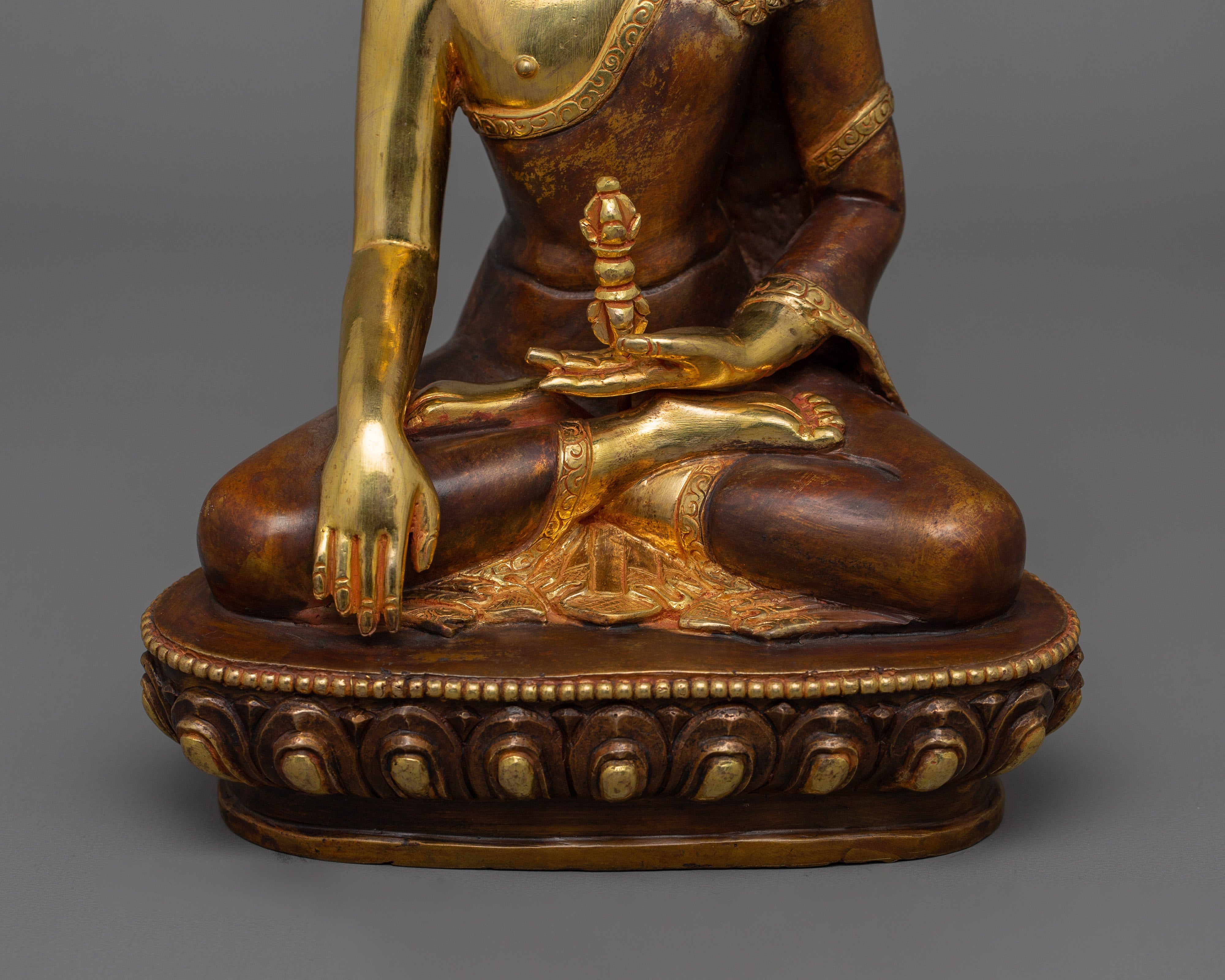 Mitrugpa with Vajra Statue | Traditional Himalayan Art