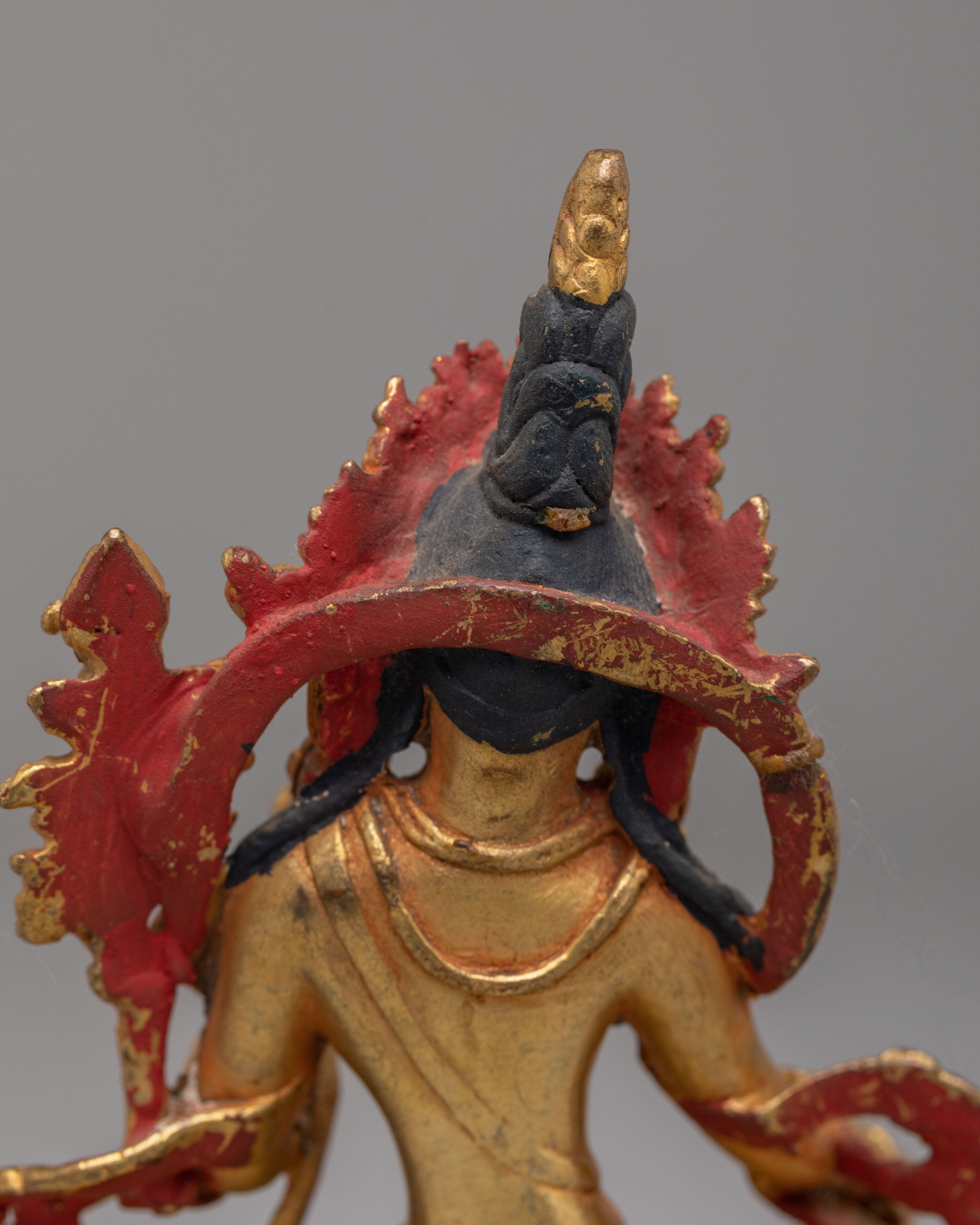 Scared Green Tara Deity Statue | Buddhist Bodhisattva of Swift Compassion