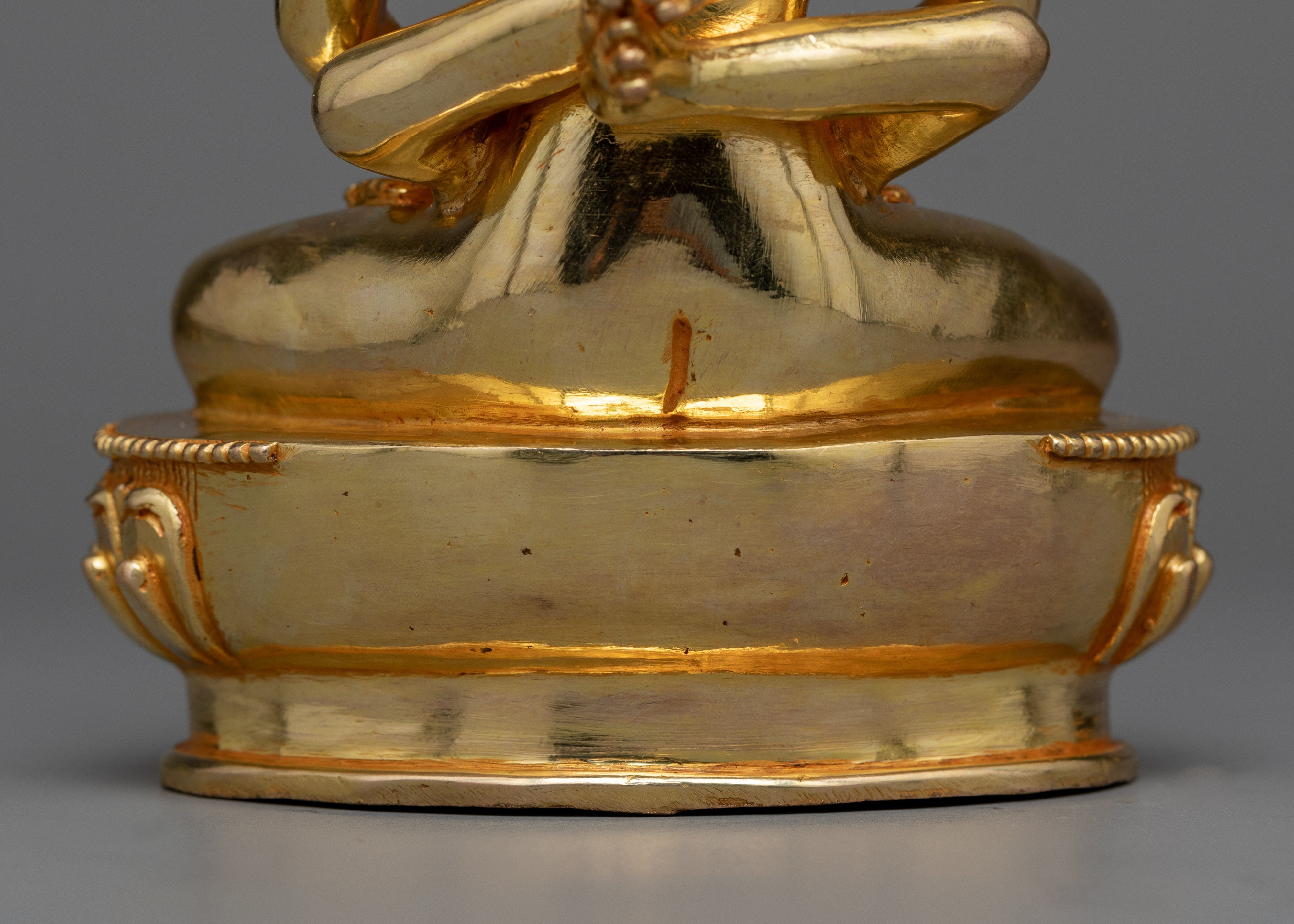 Samantabhadra & samantabhadri Yab Yum Statue | 24K Gold Gilded Tantric Union