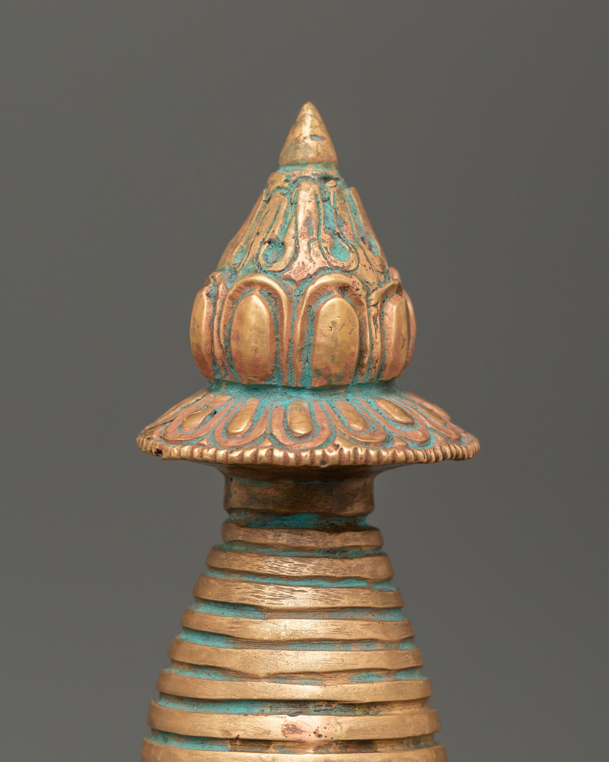Handcrafted Sacred Kadampa Stupa | Spiritual Home Decor