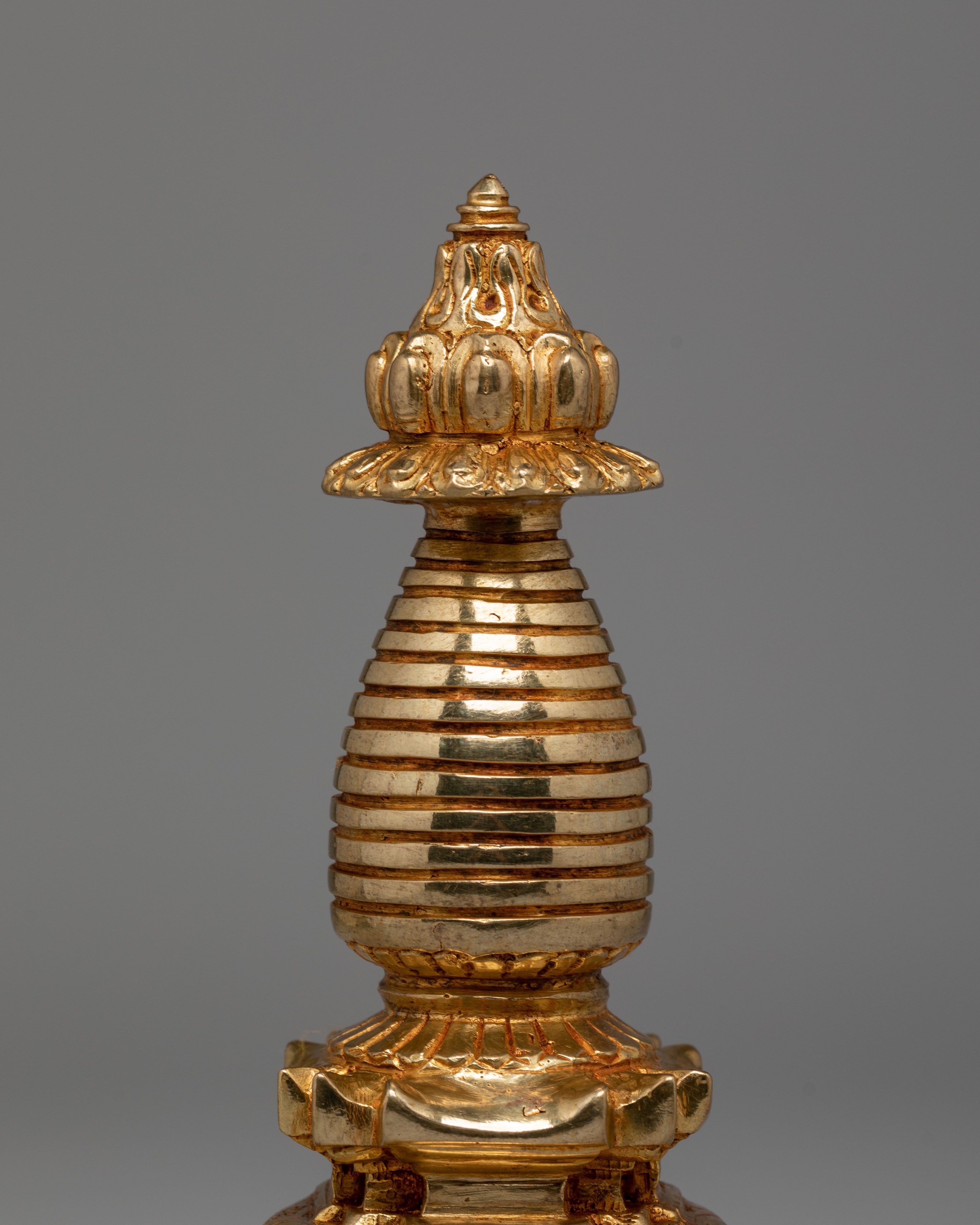 Handmade Ceremonial Himalayan Stupa | Sacred Buddhist Ritual Shrine