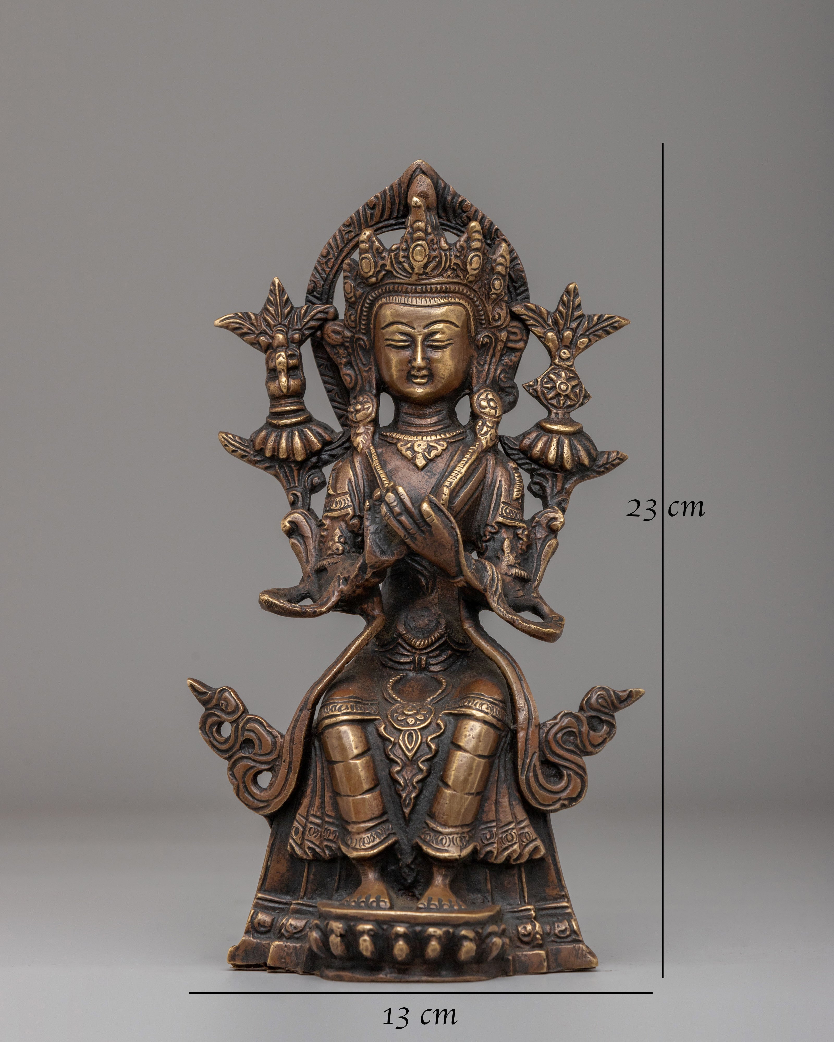 Buddhist Maitreya Buddha Statue | Future Buddha of Love and Compassion