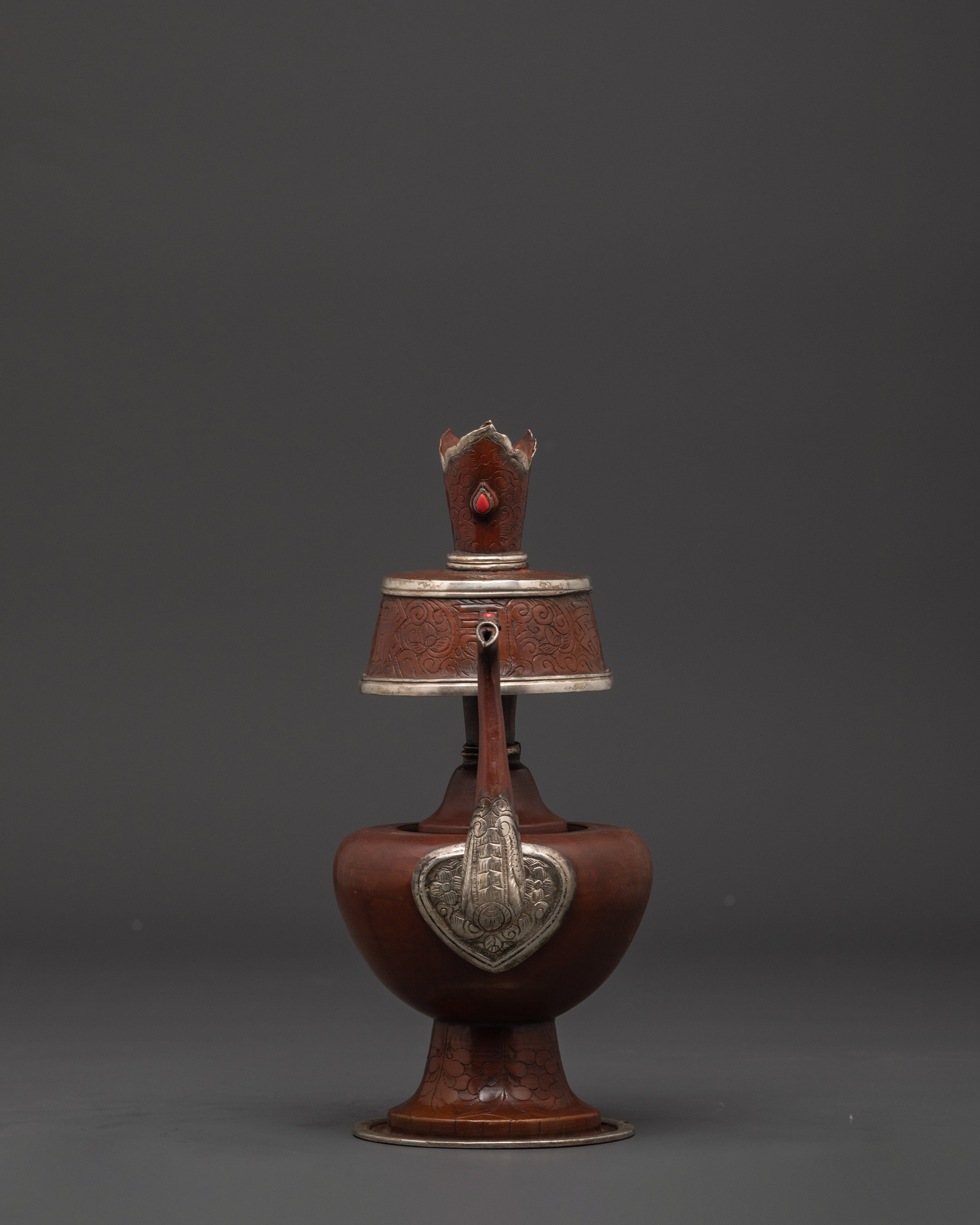Buddhist Ceremonial Bhumba Set | Handcrafted Puja Altar Decor Set