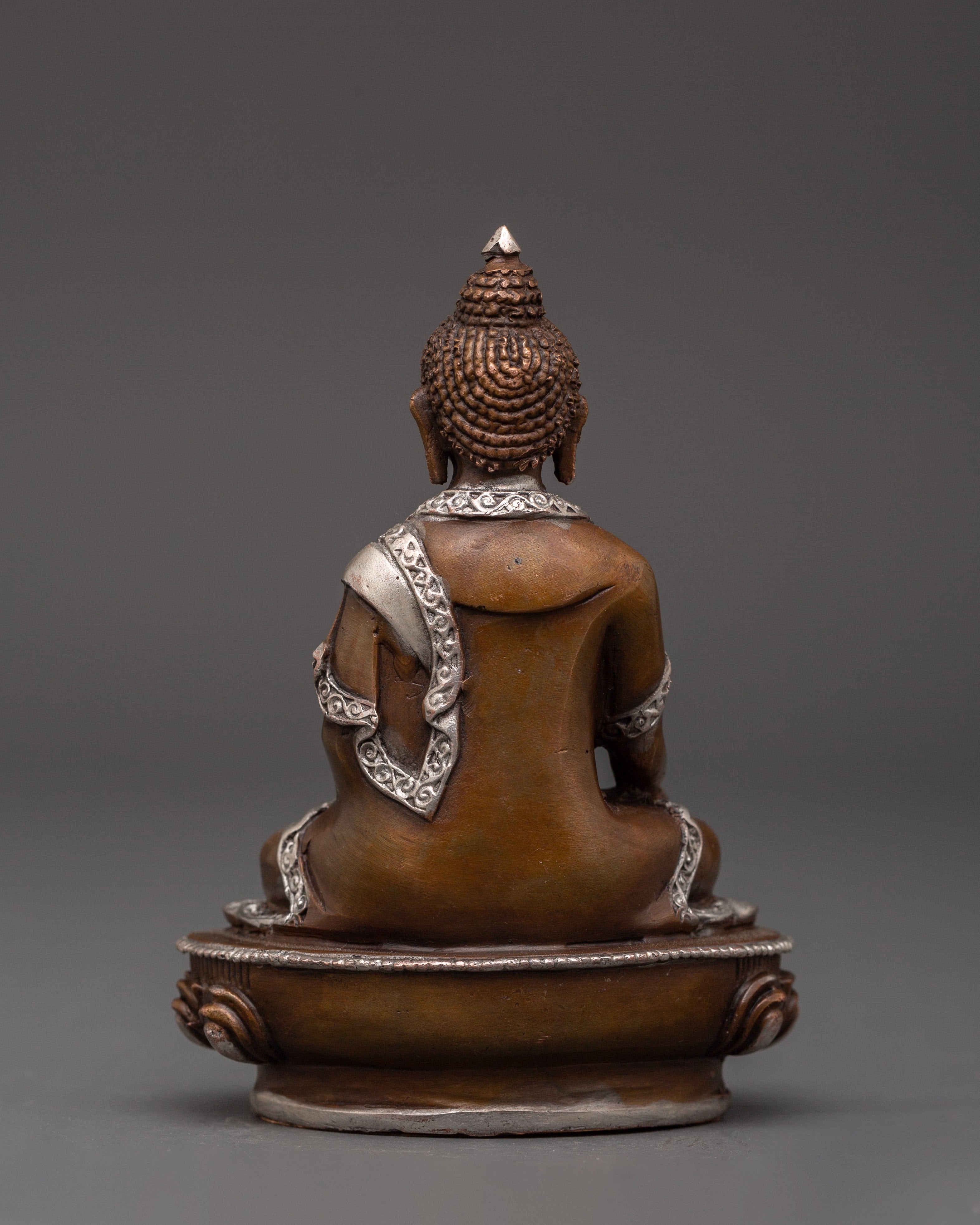 Oxidized Shakyamuni Sculpture | Home Decor