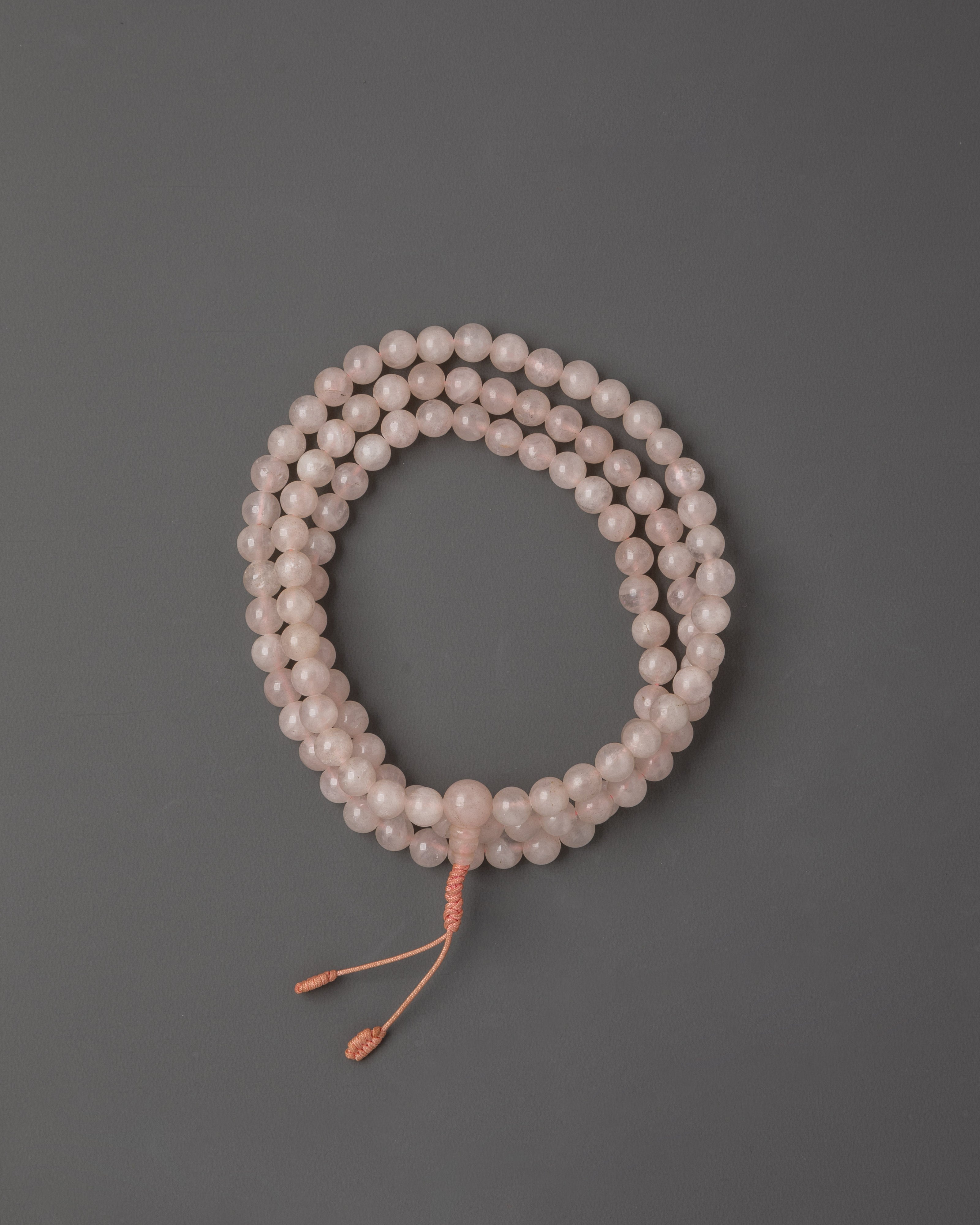 Tibetan Buddhist Prayer Mala | Handmade mala beads for meditation
