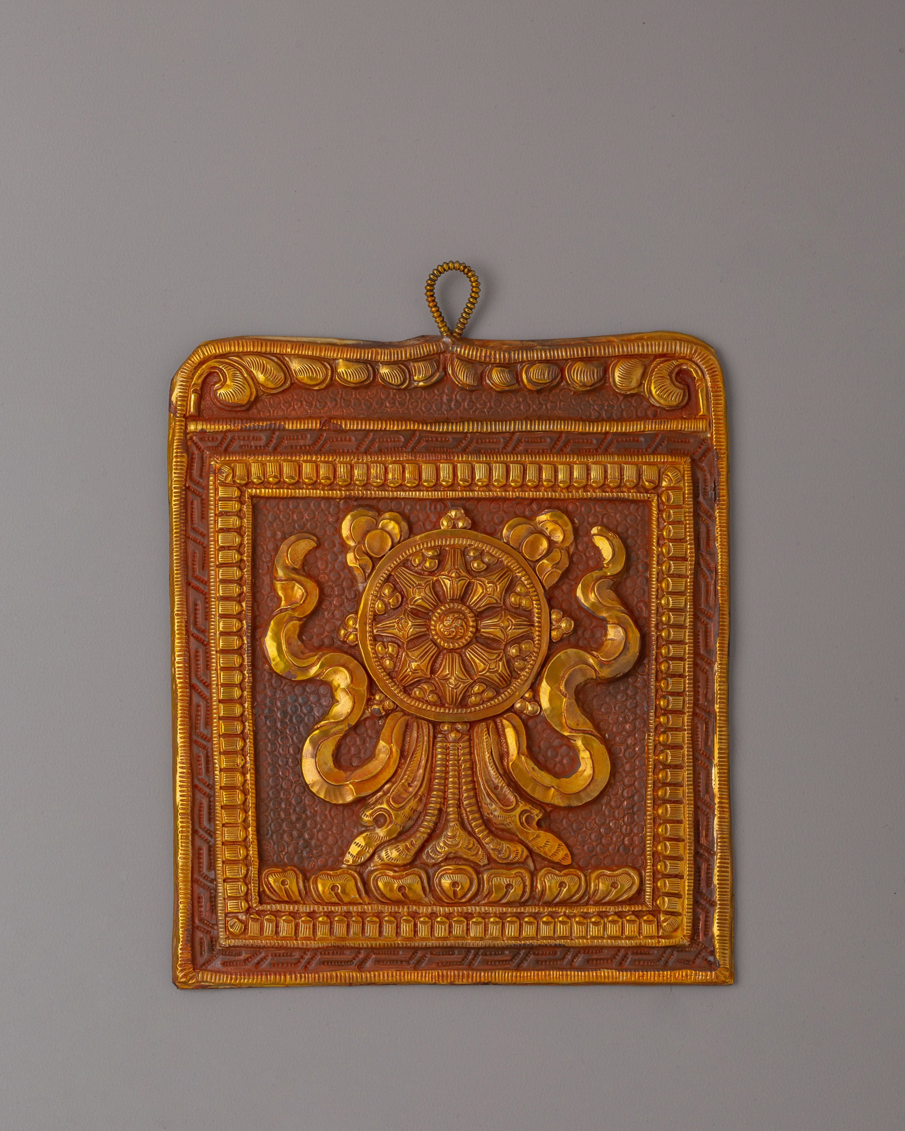 Eight Auspicious Symbols Locket | Symbolic Jewelry for Blessings