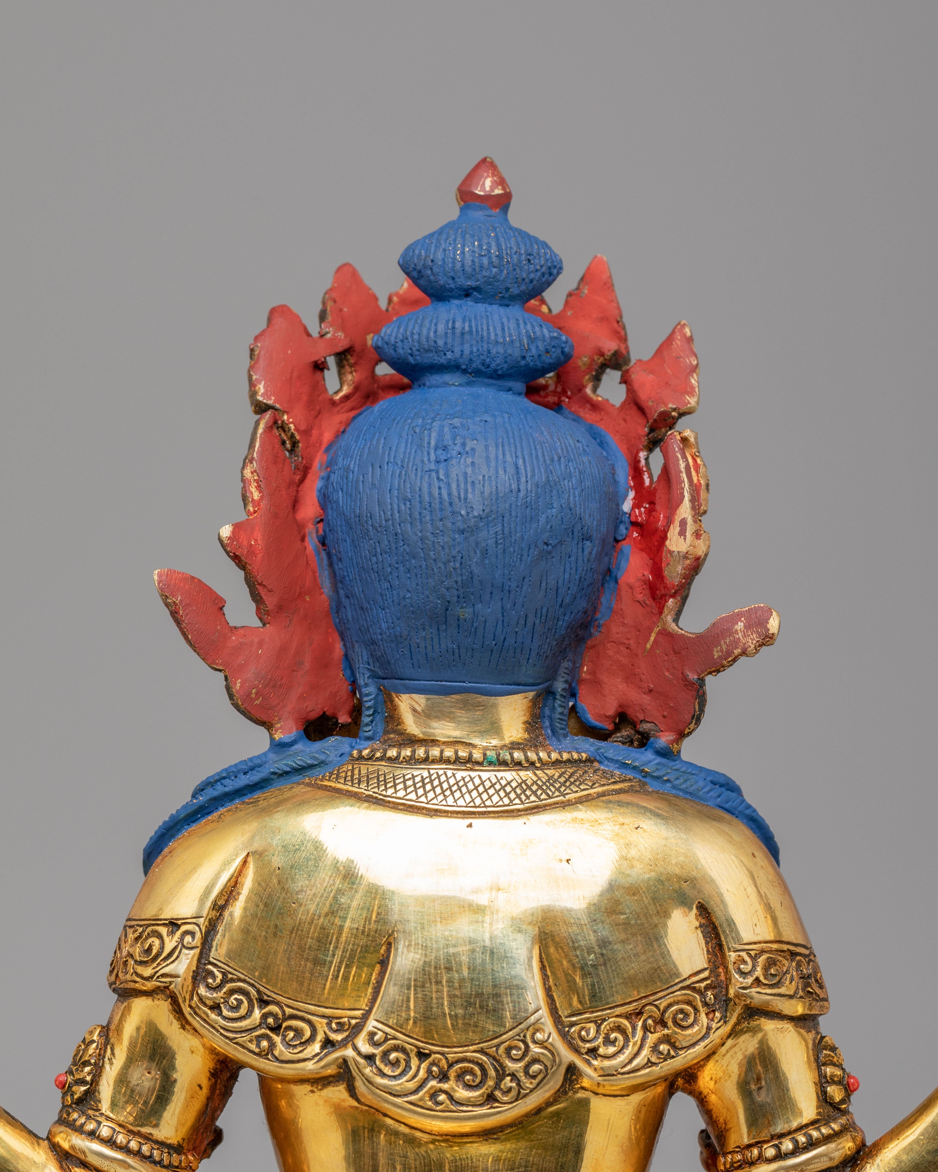 Handcrafted Bishnu Spiritual Figurine | Sacred Home Decor