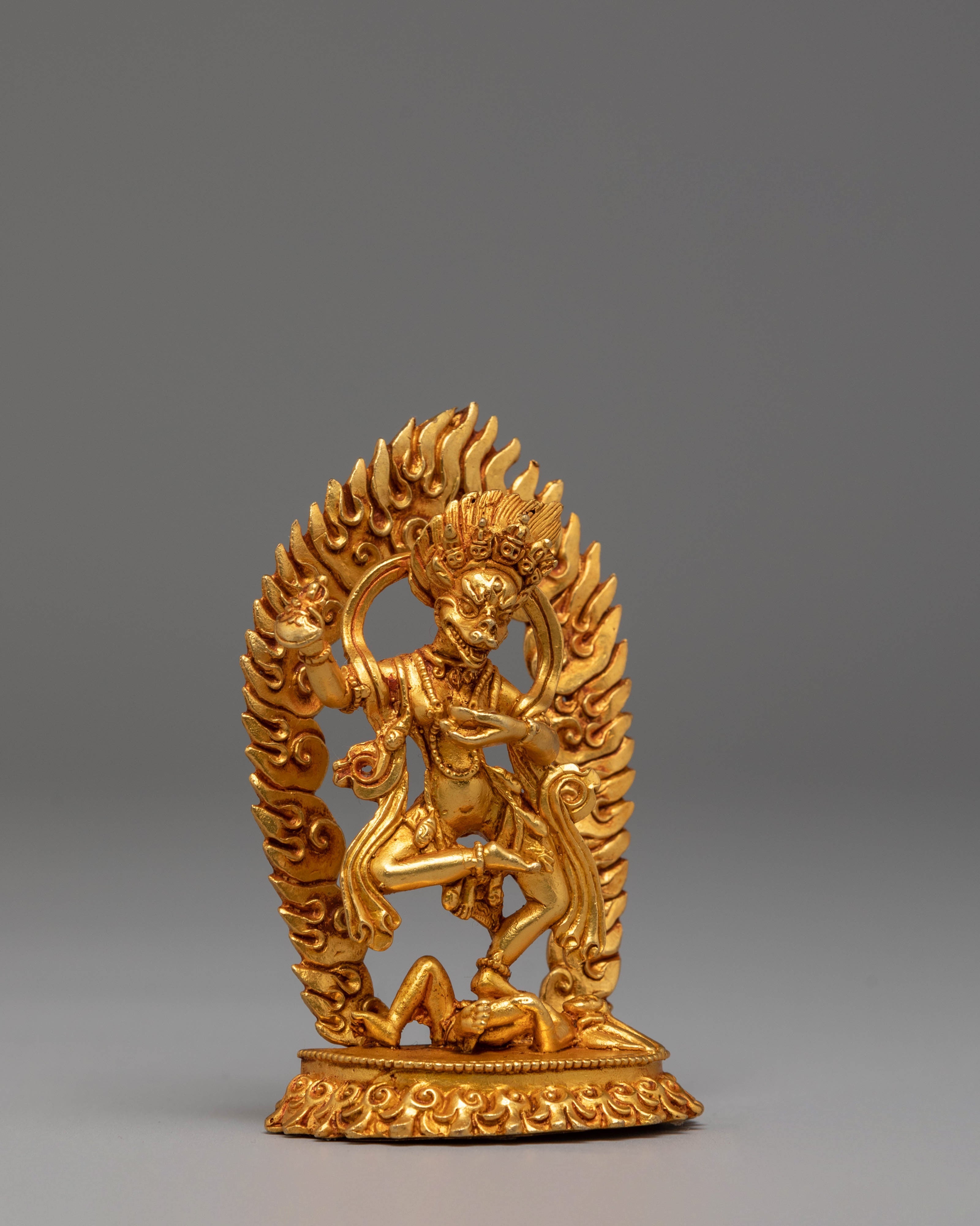 Lion Face Dakini Simhamukha Statue | Embrace Fearlessness and Inner Strength