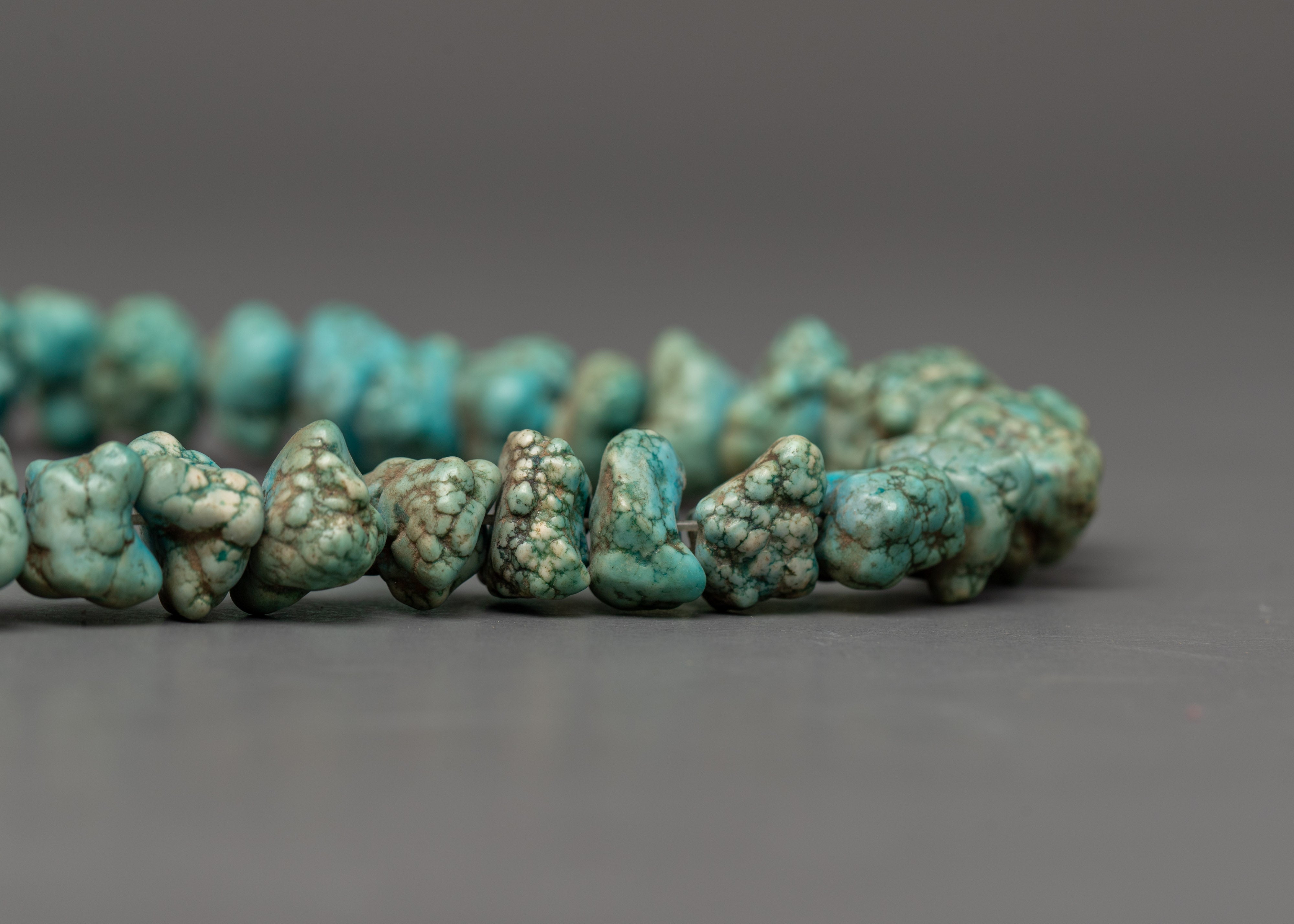 Handcrafted Turquoise Mala Beads | Semi-Precious Stone Meditation Prayer Beads