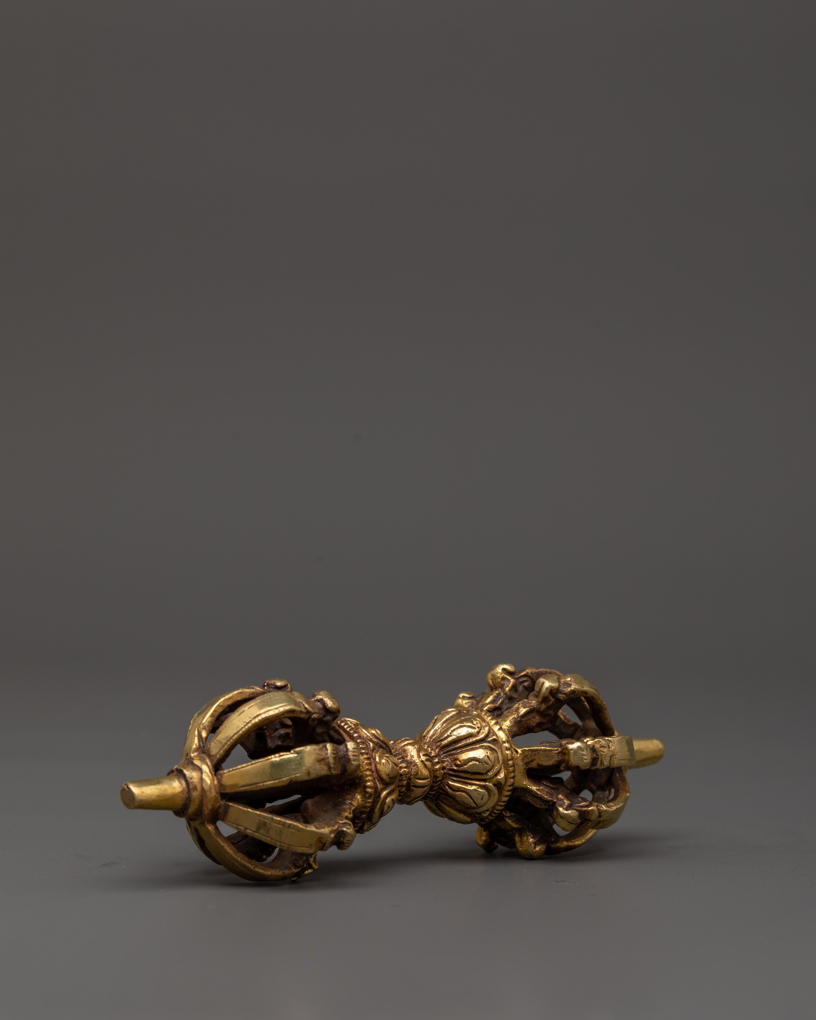 Tibetan Brass Vajra Dorje | Spiritual Artifact