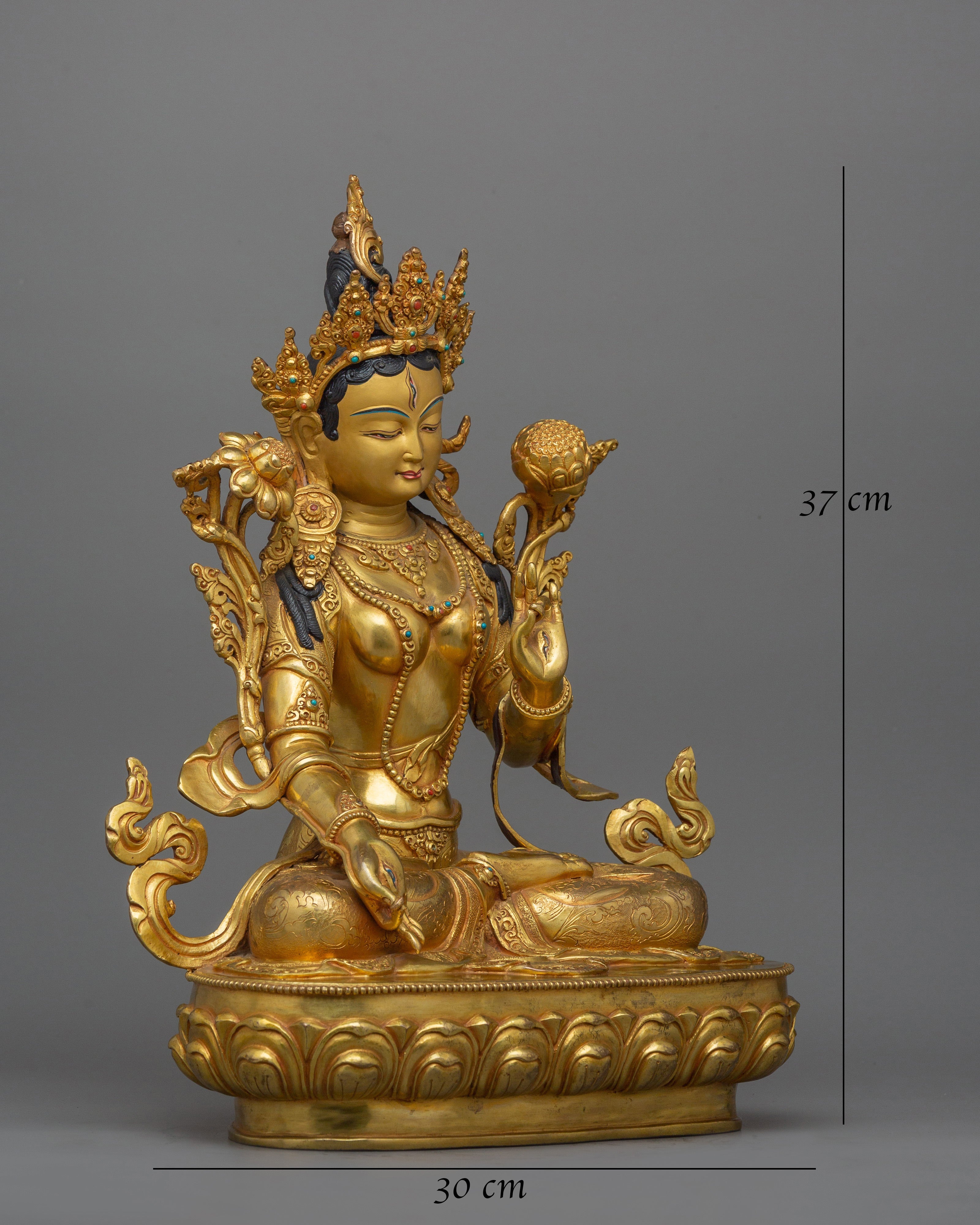 Handcrafted Figurine of Sita Tara | A Divine Symbol of Compassion