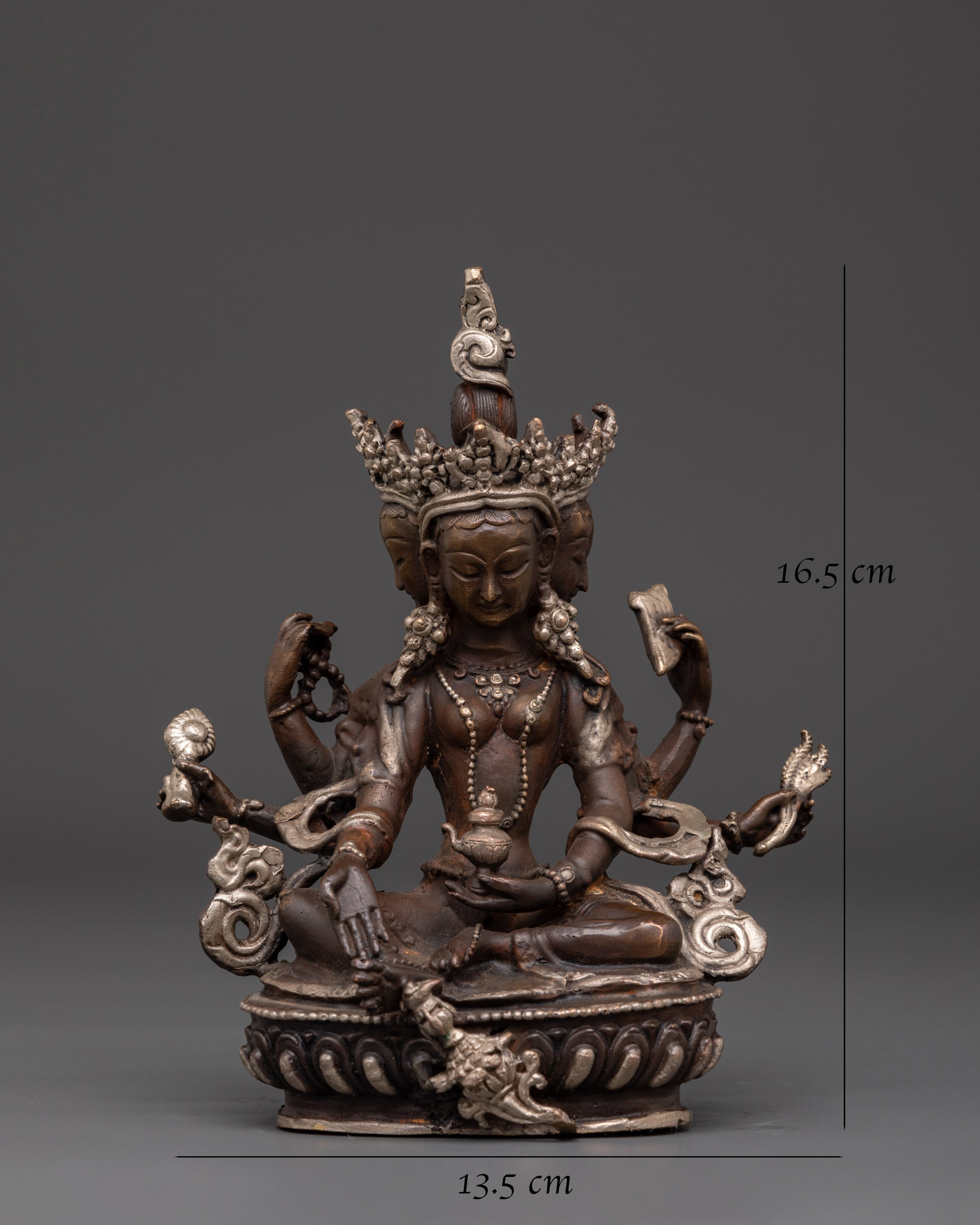 Sacred Wealth Goddess Vasudhara Statue | Buddhist Deity of Prosperity and Abundance