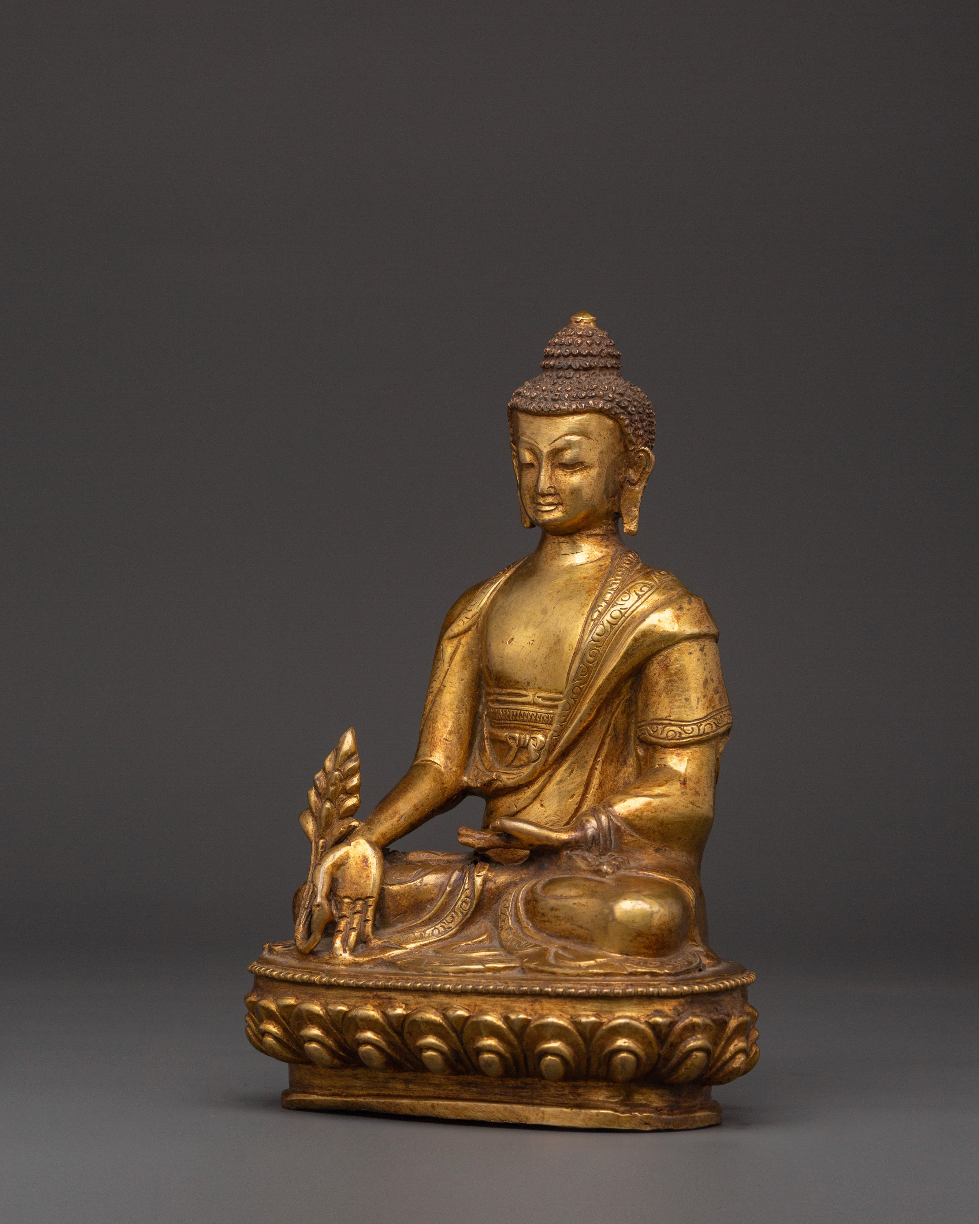 Medicine Buddha Handmade Figurine | Healer of the Mind and Body