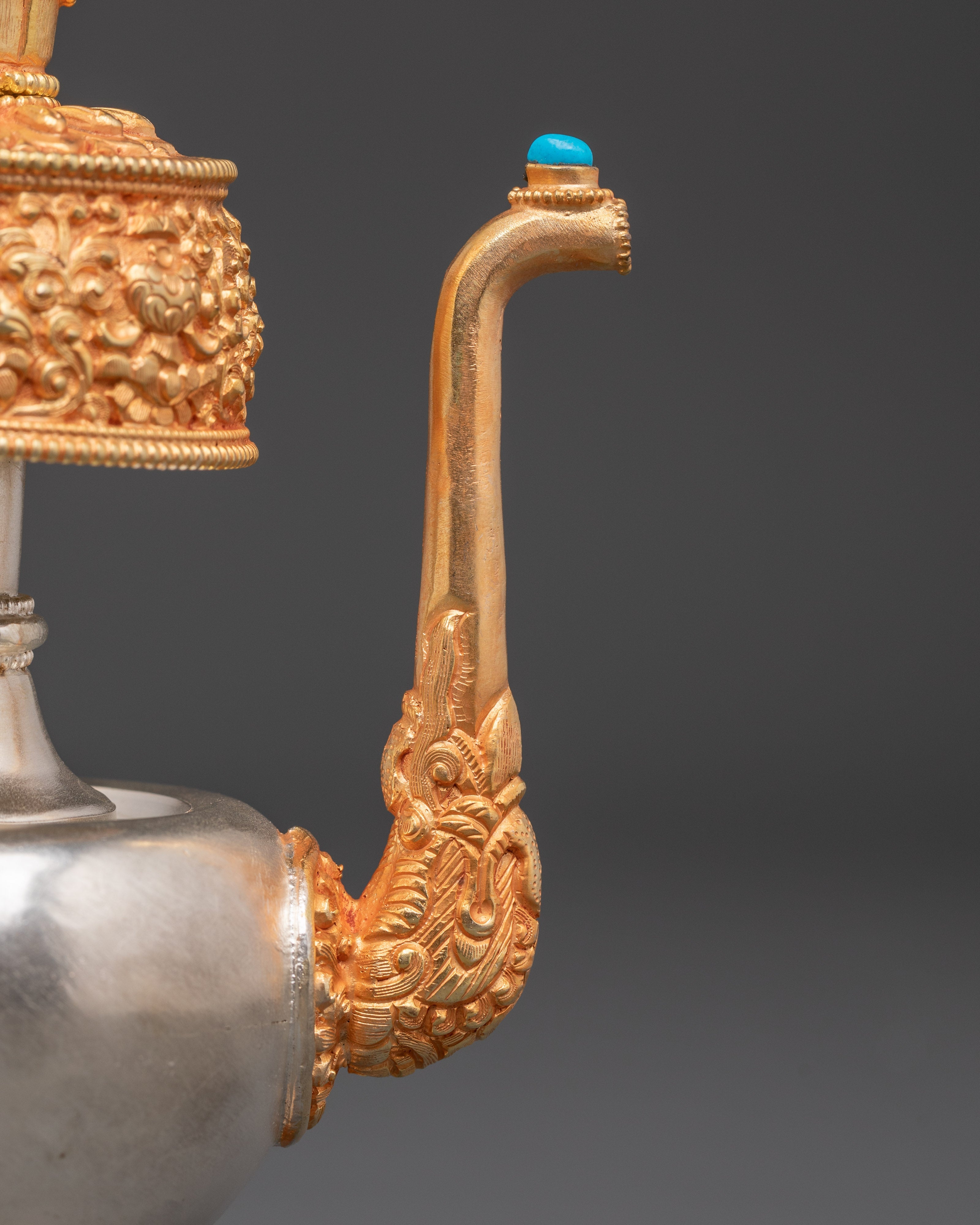 Himalayan Bhumba | Set with Turquoise Stones
