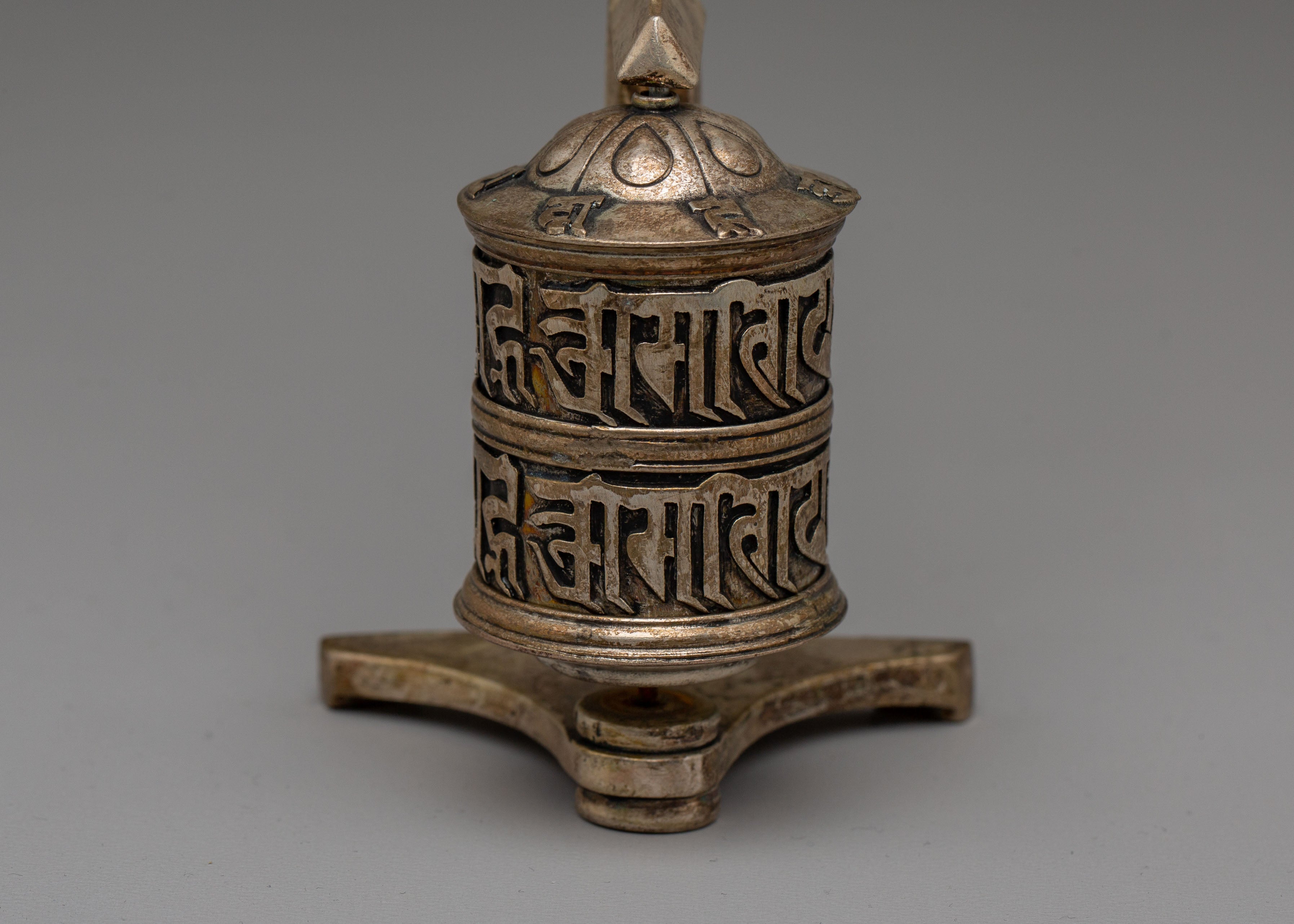 Scared Handmade Prayer Wheel | Tibetan Buddhist Meditation Tool