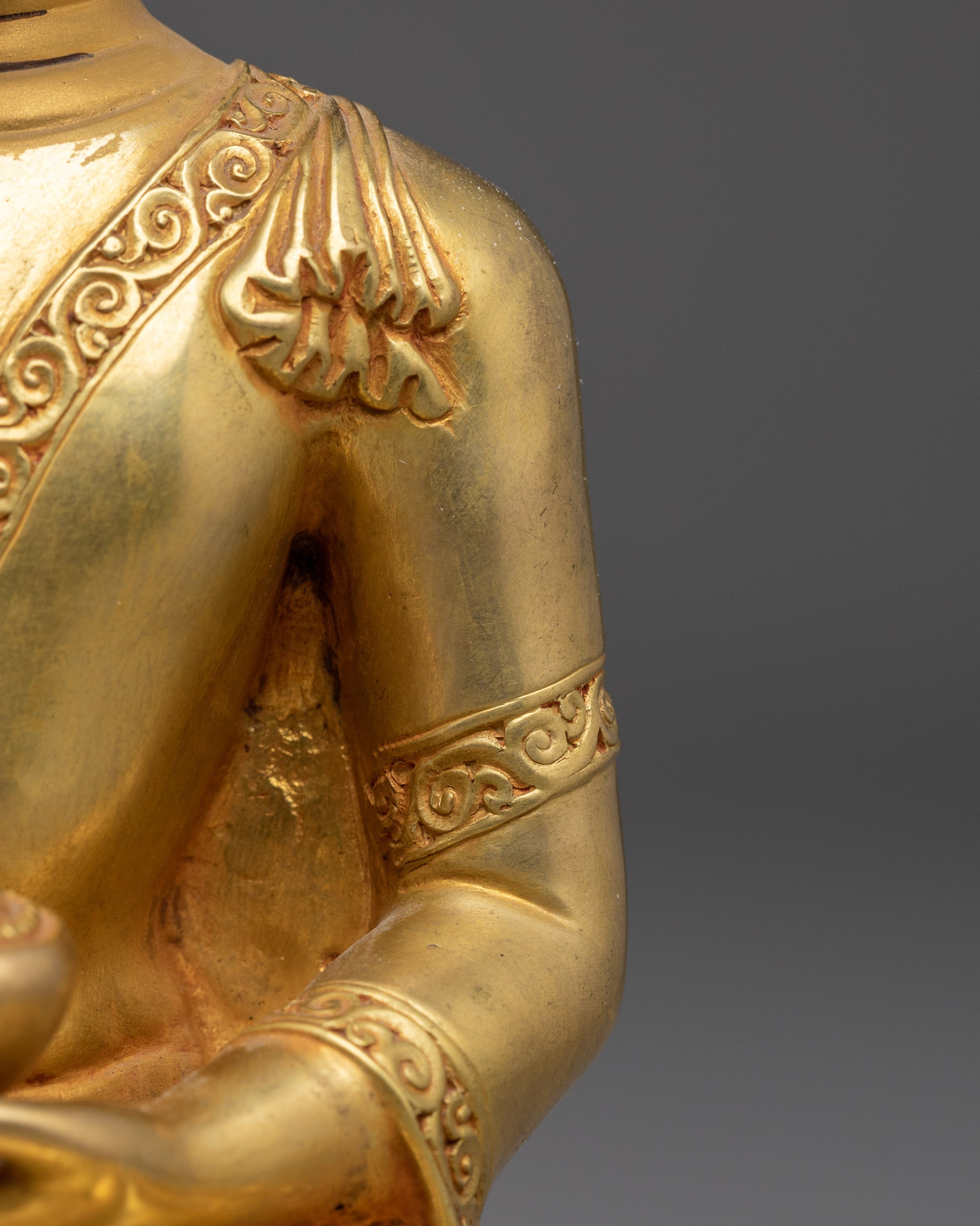 Shakyamuni Buddha Radiant Statue | Buddhist Spiritual Artwork