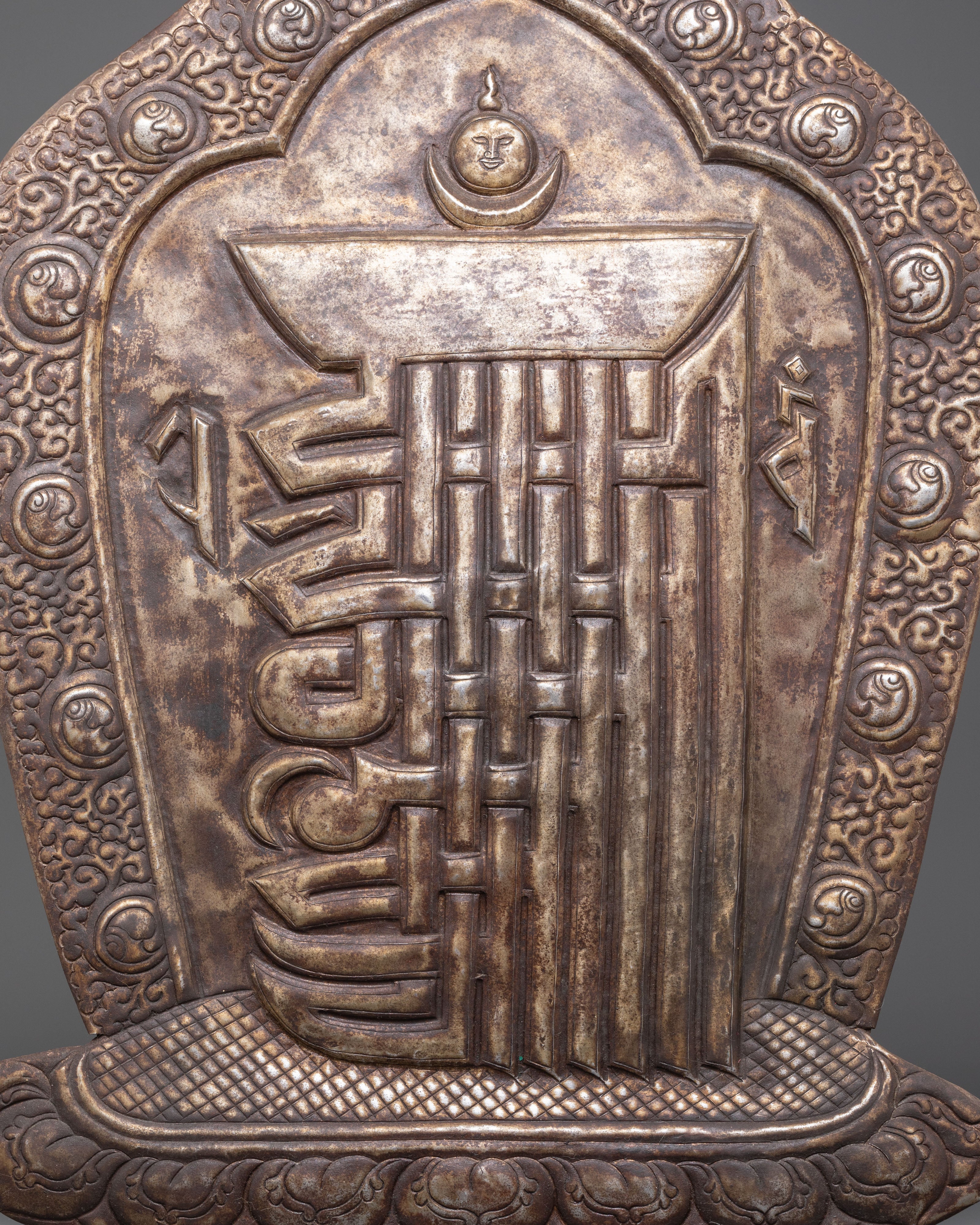 Tibetan Kalachakra Symbol Wall Hanging | Buddhist Protection Wall Art