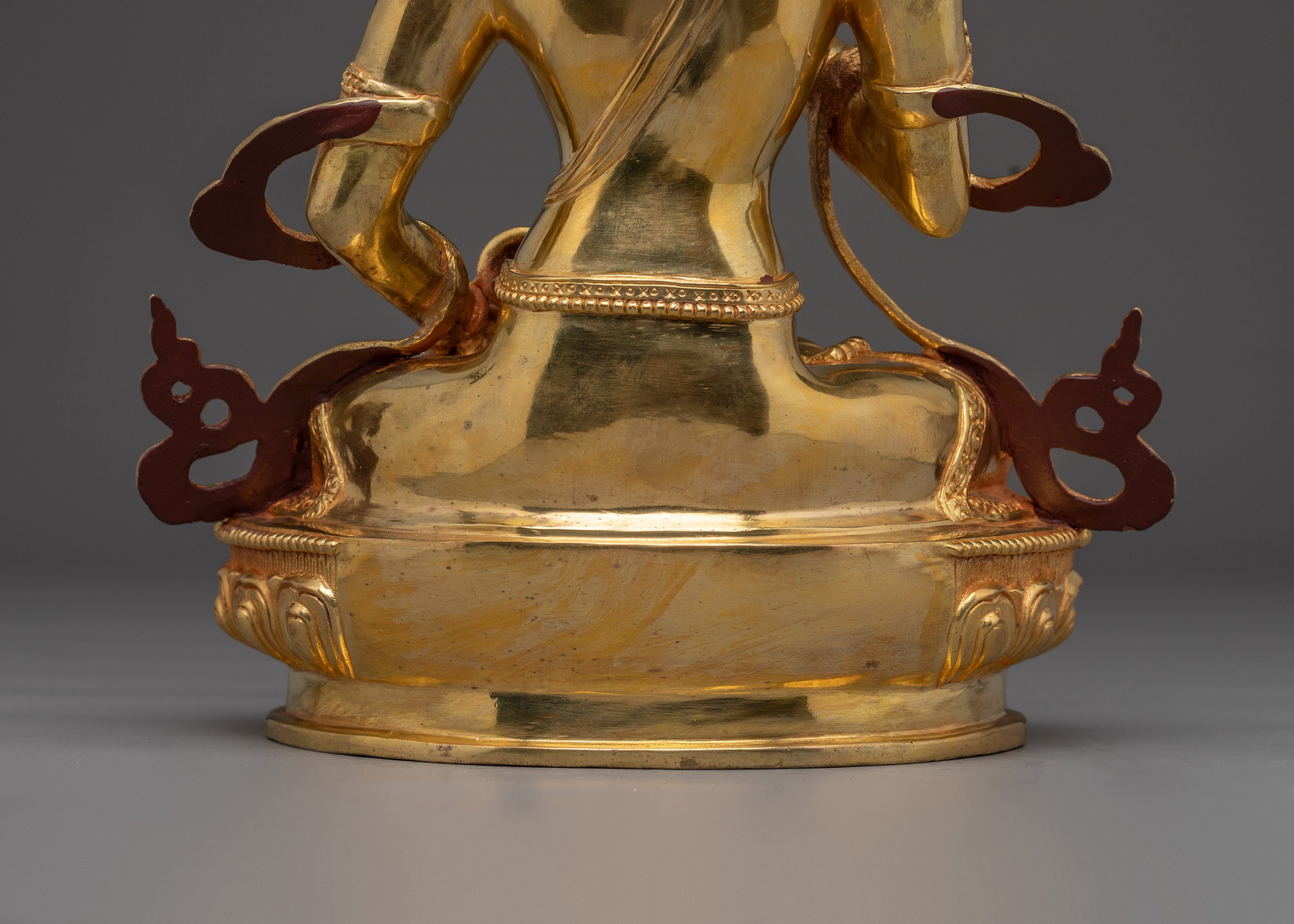 Golden statue of Vajrasattva | Dorje Sempa - Embodiment of Purification