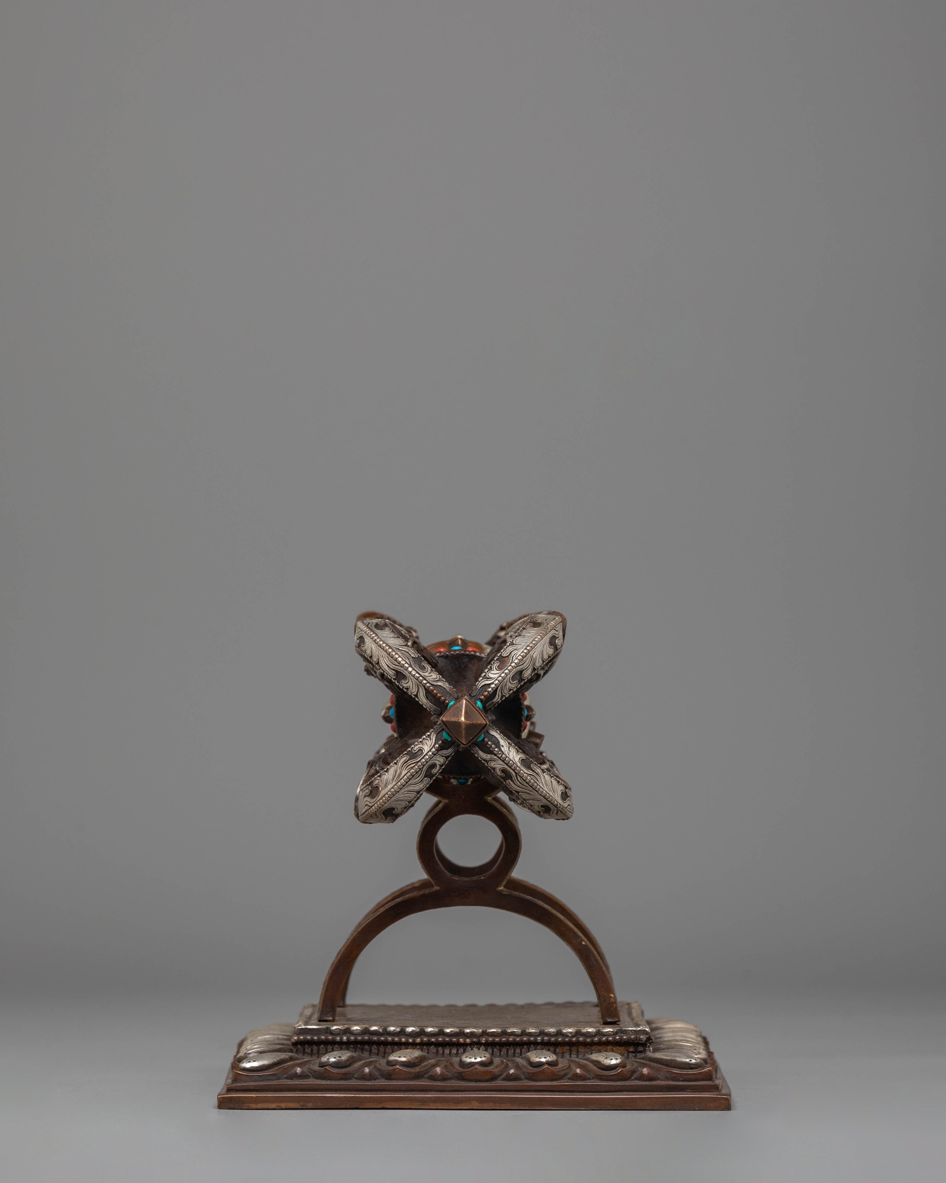 Himalayan Spiritual Vajra Artifact | Tibetan Ritual Vajra