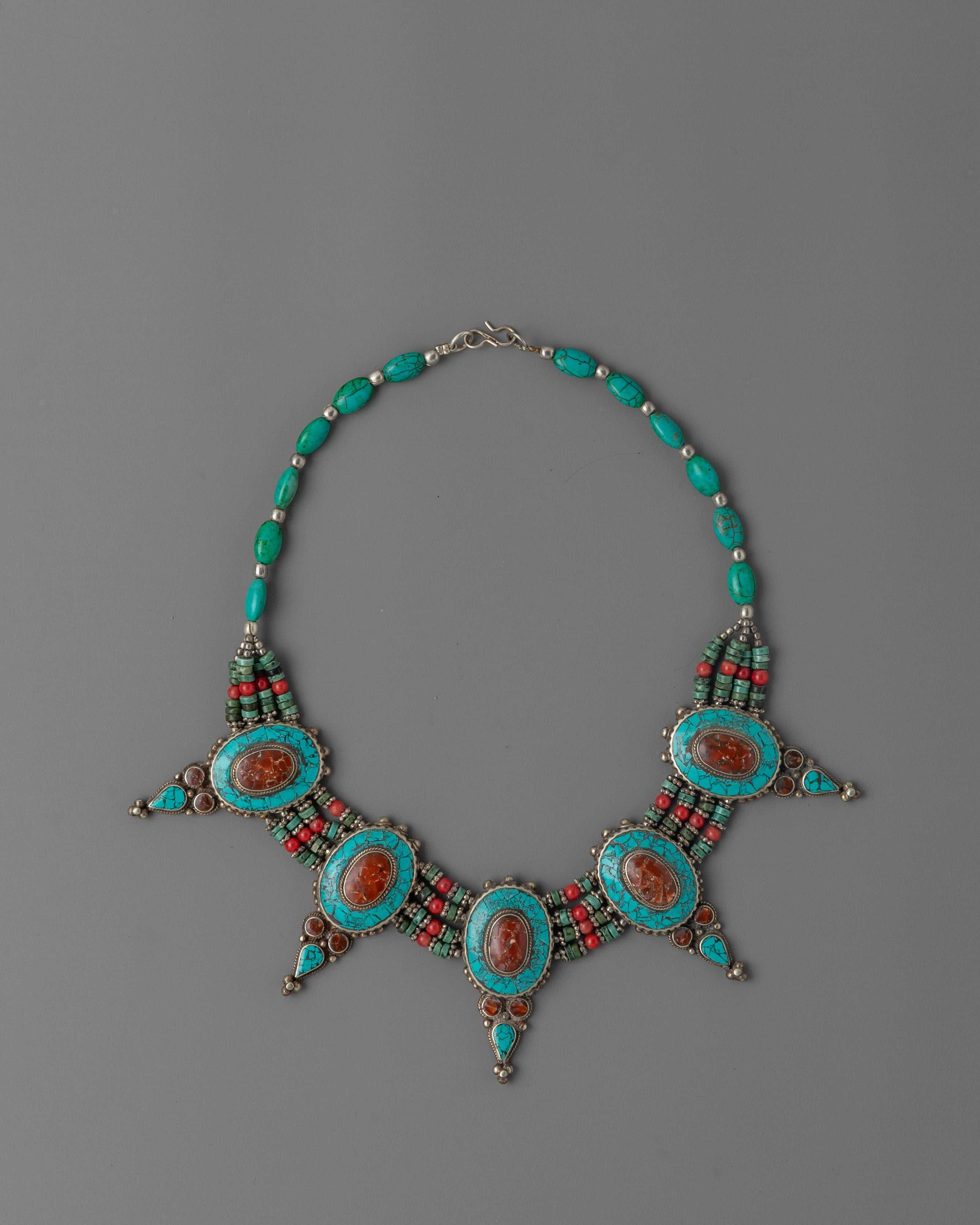 Tibetan-style Traditional Necklace
