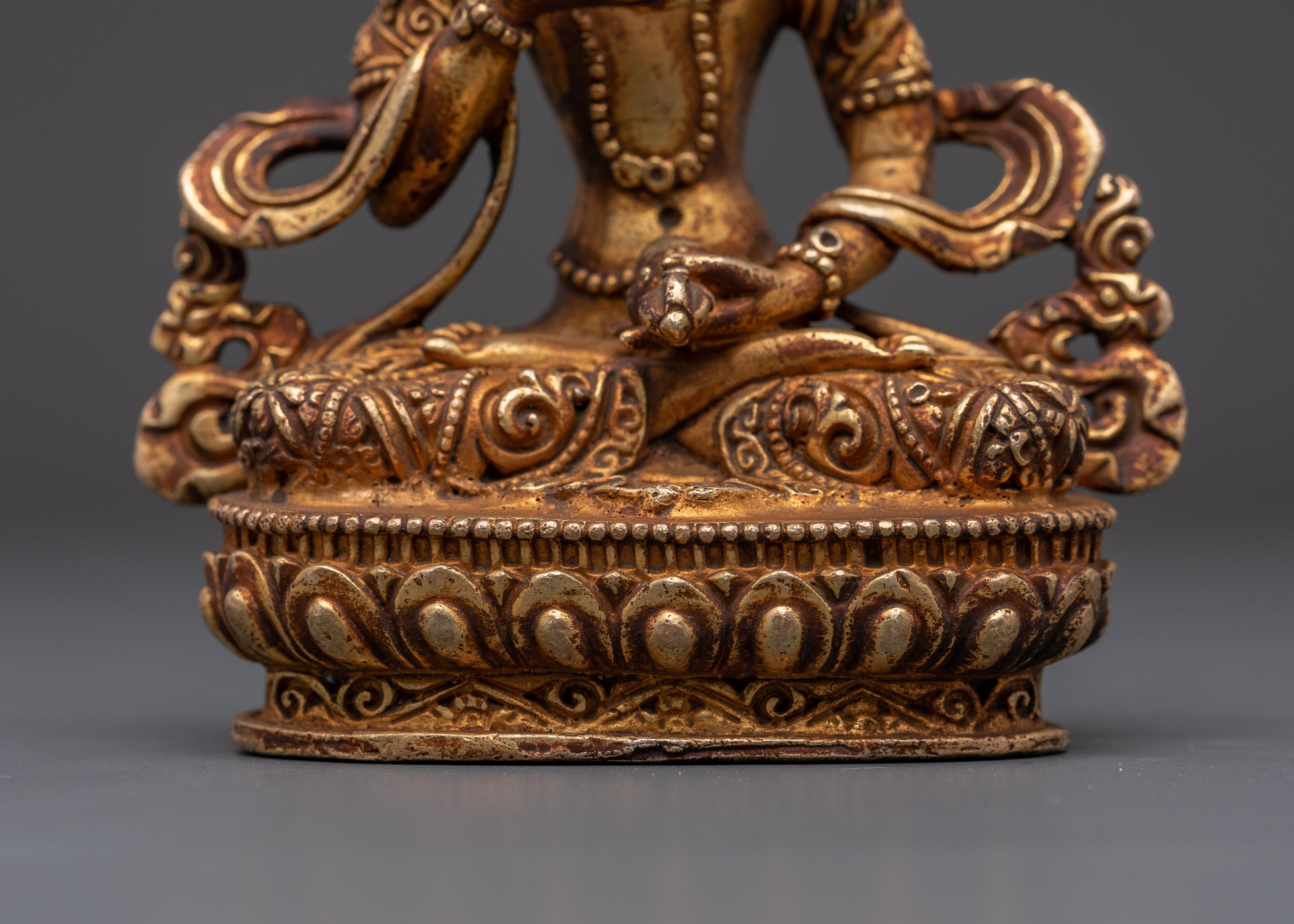Seated Vajrasattva Statue | Tibetan Buddhist Meditation Sculpture
