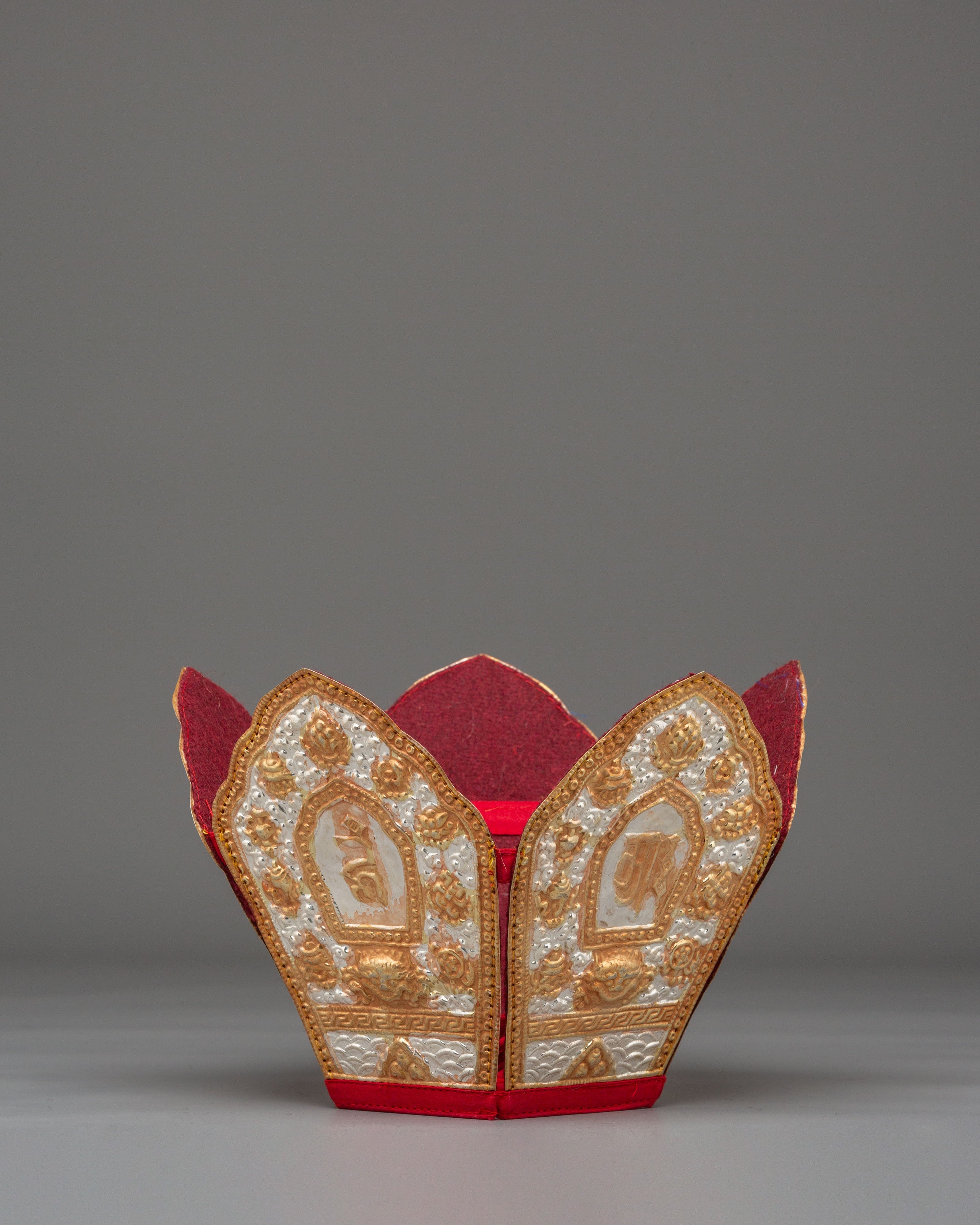 Electro Gold and Electro Silver Plated Crown | Symbol of Wisdom