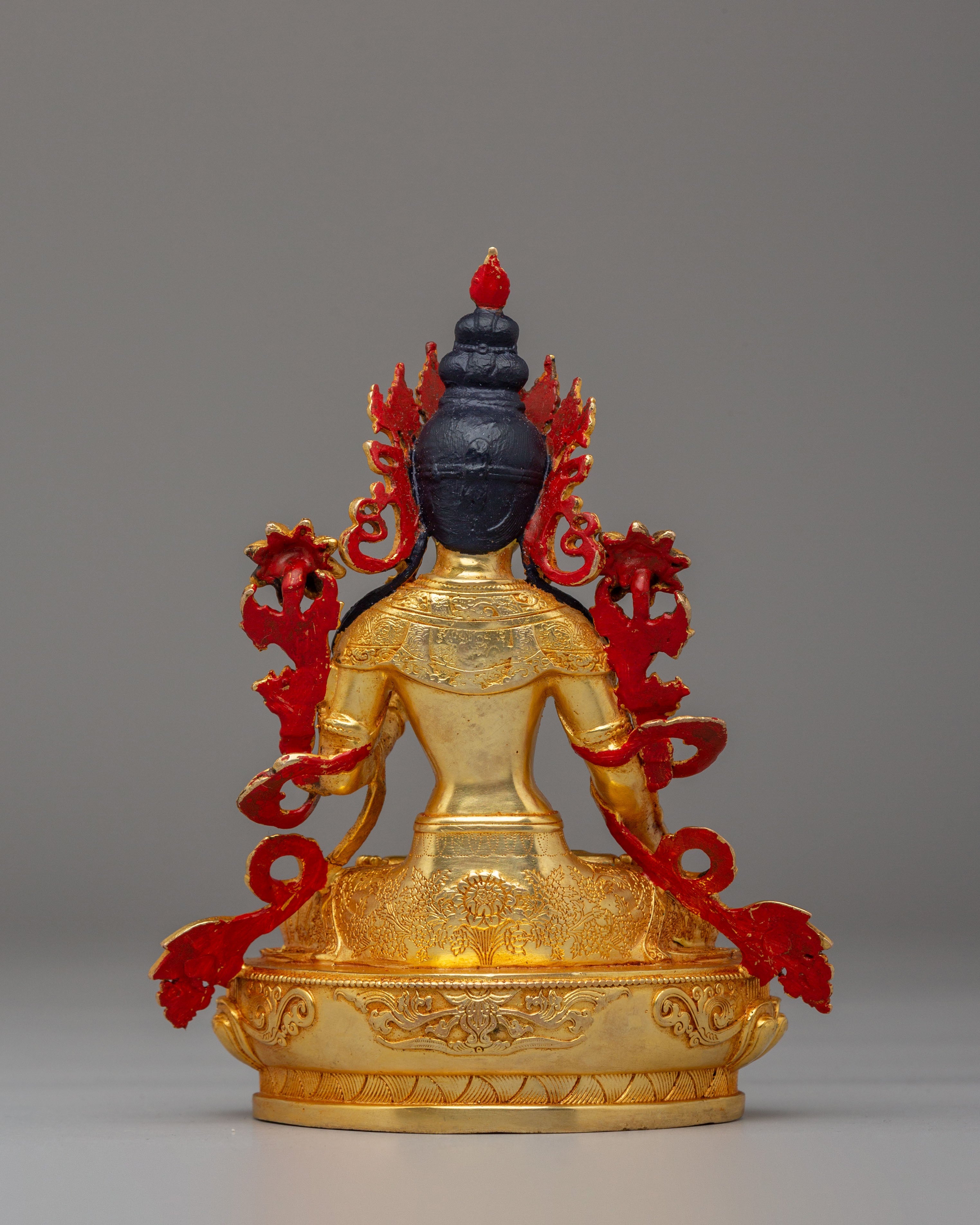 Handcrafted White Tara Buddhist Statue | Symbol of Compassion & Healing