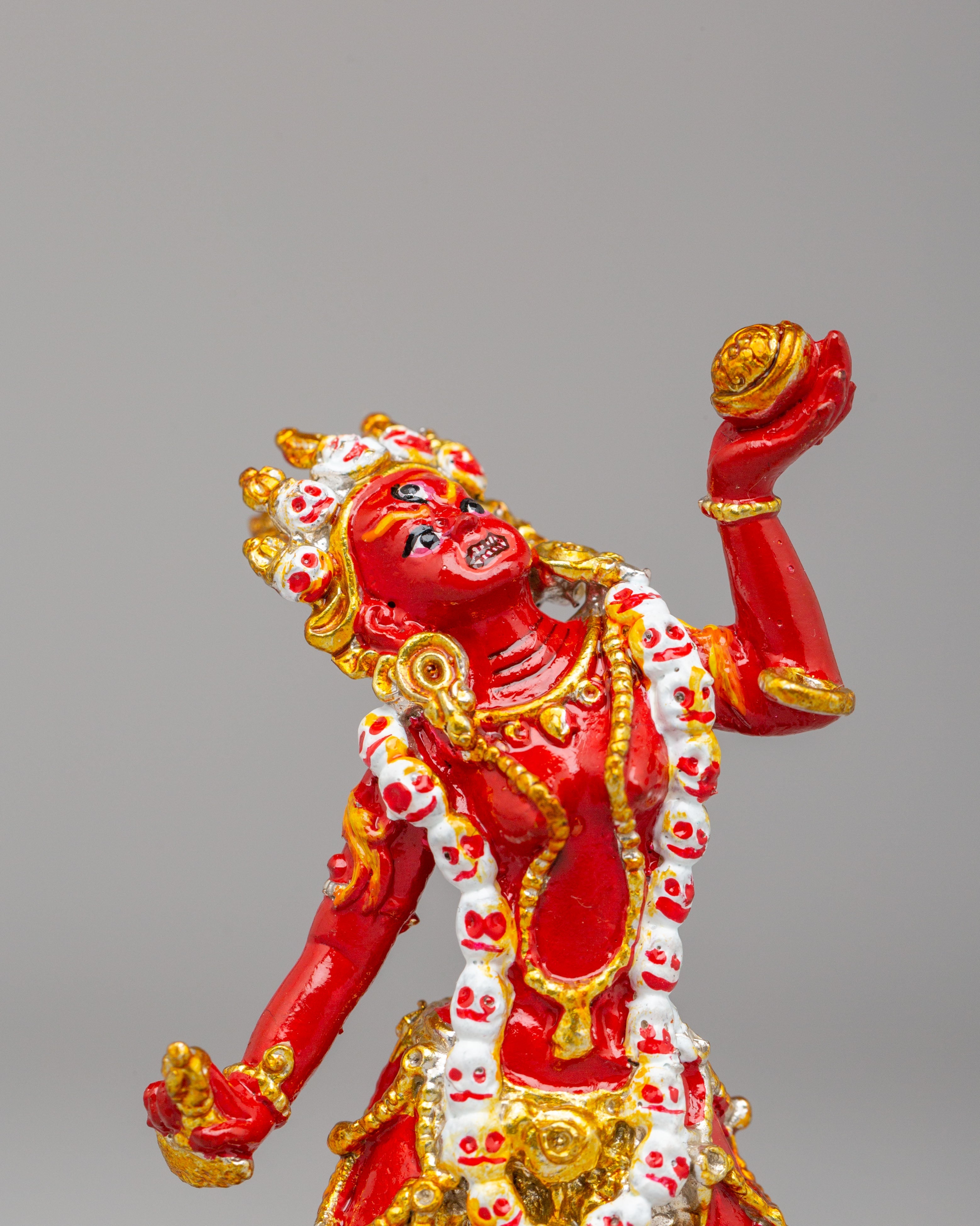 Handcrafted Dakini Statue Set | Tibetan Tantric Deity Figurines