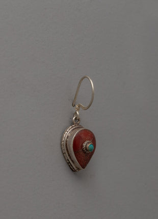 Turquoise and Coral Earrings | Beautifully Crafted Jewelry with Original Stones